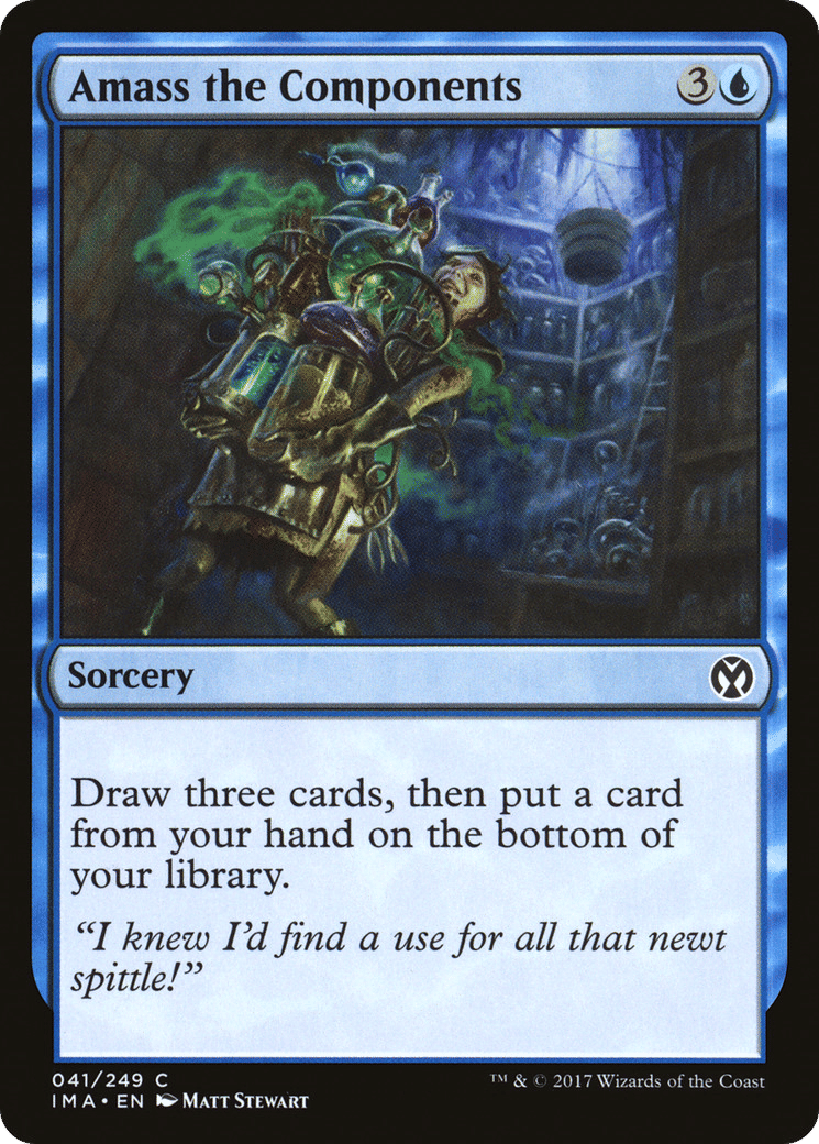 Amass the Components — Iconic Masters — Magic: The Gathering