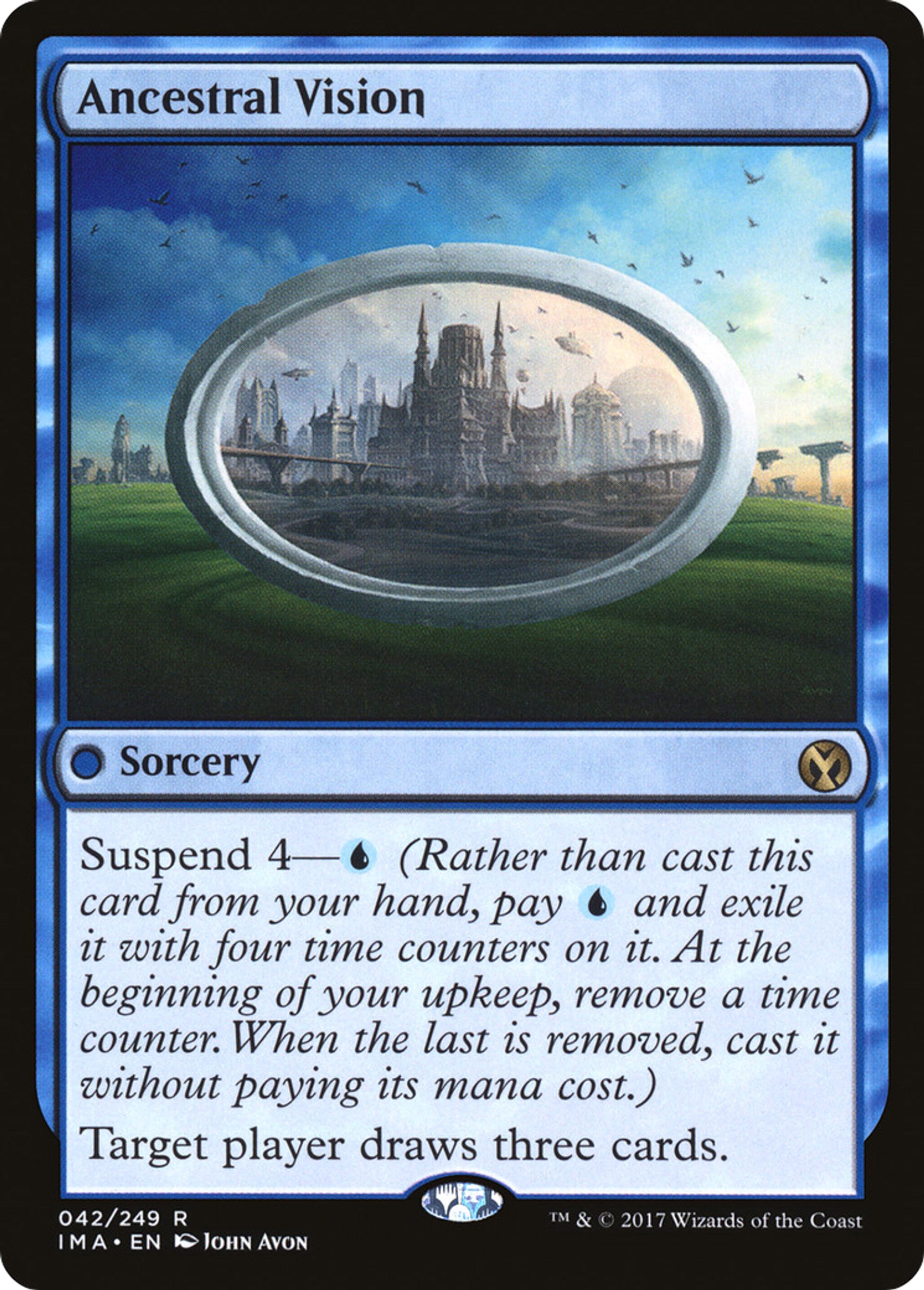 Ancestral Vision — Iconic Masters — Magic: The Gathering