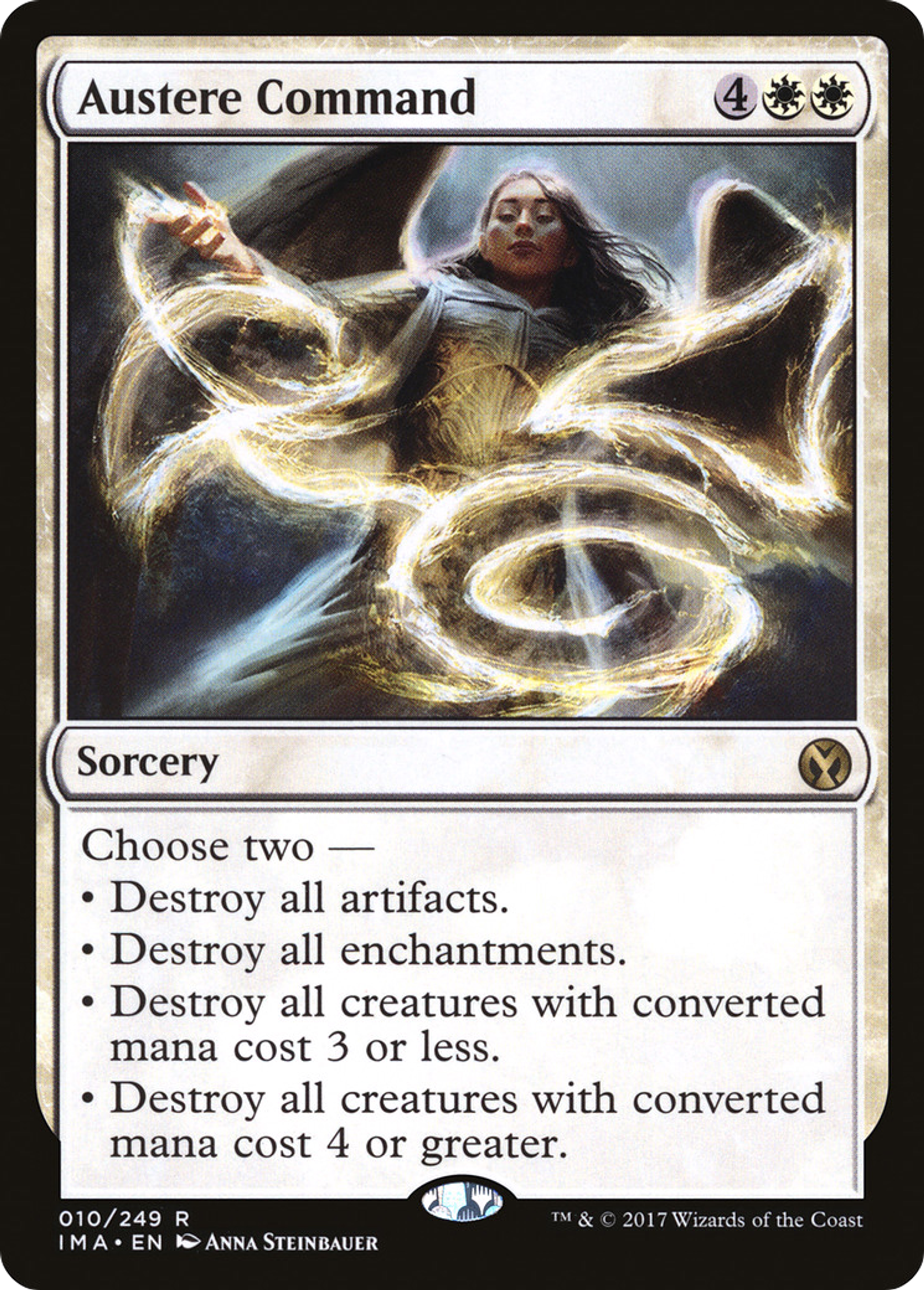 Austere Command — Iconic Masters — Magic: The Gathering