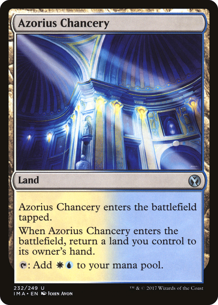 Azorius Chancery — Iconic Masters — Magic: The Gathering