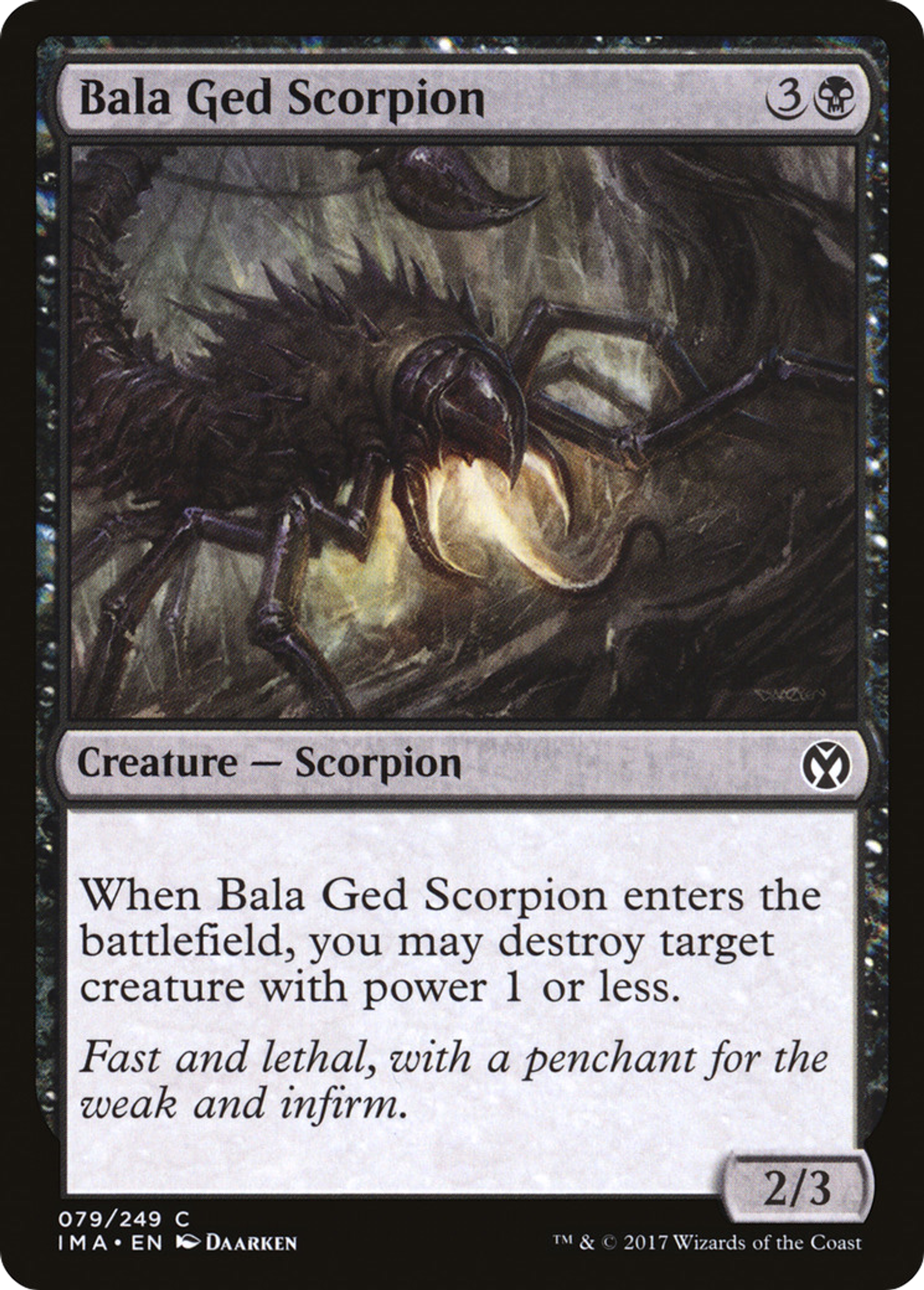 Bala Ged Scorpion — Iconic Masters — Magic: The Gathering