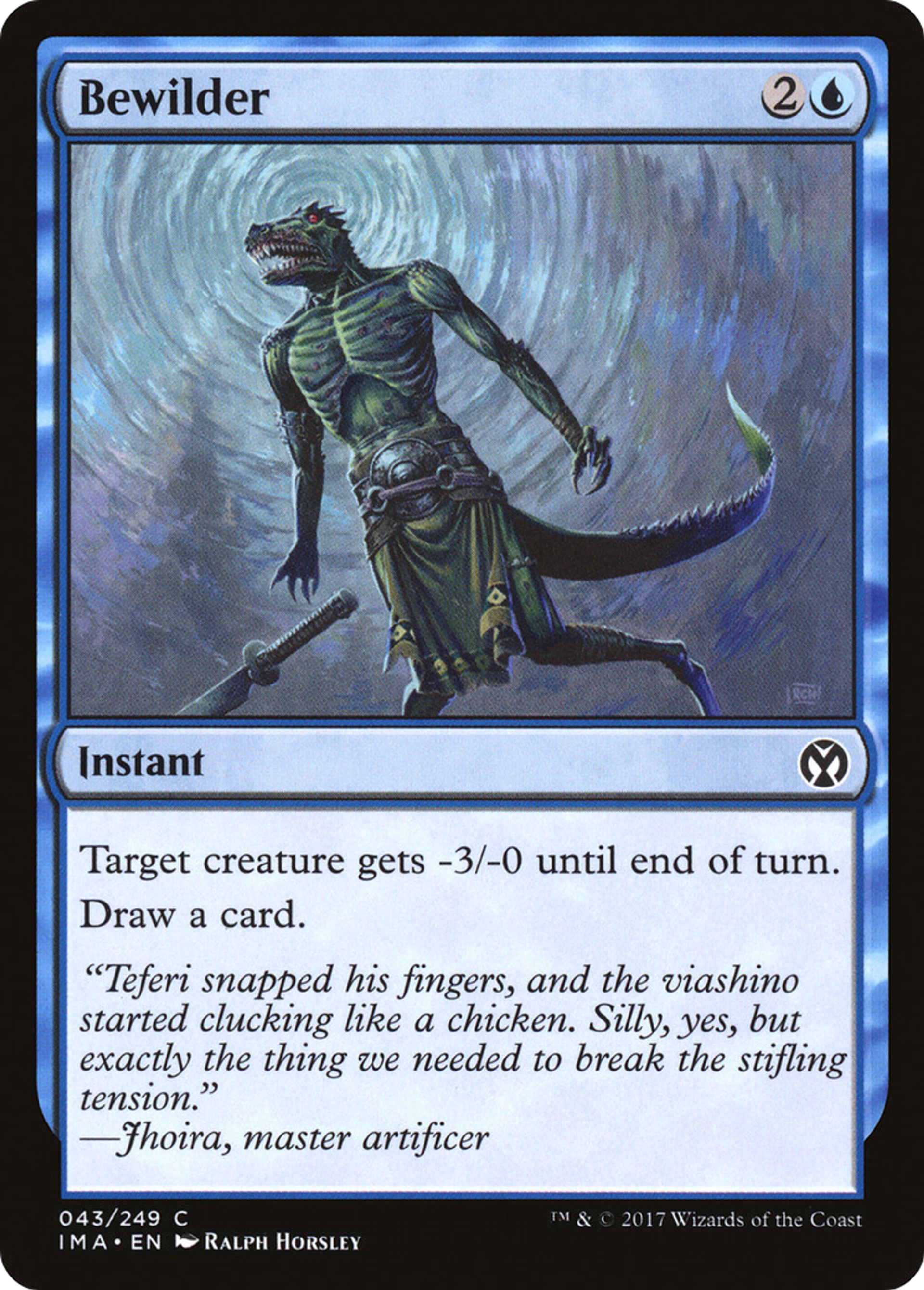 Bewilder — Iconic Masters — Magic: The Gathering