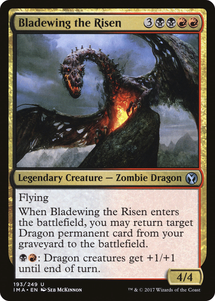 Bladewing the Risen — Iconic Masters — Magic: The Gathering