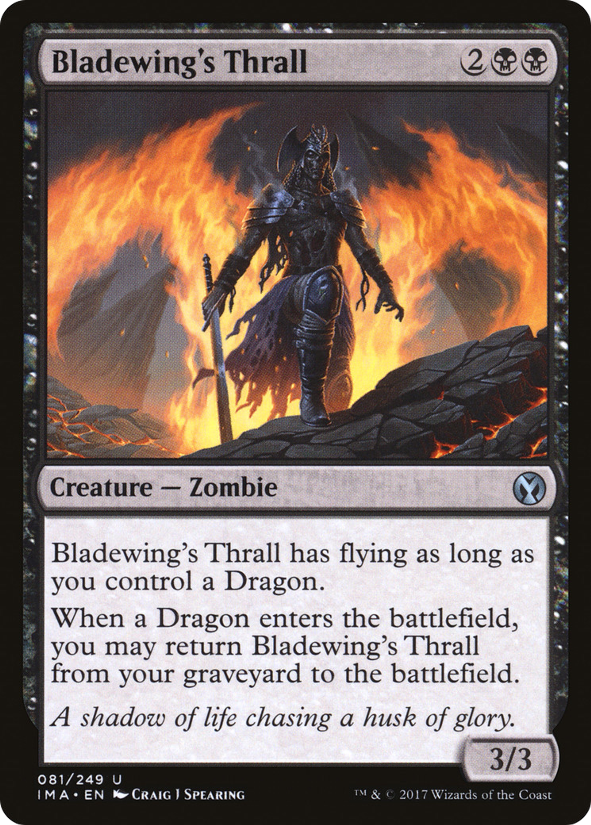 Bladewing's Thrall — Iconic Masters — Magic: The Gathering