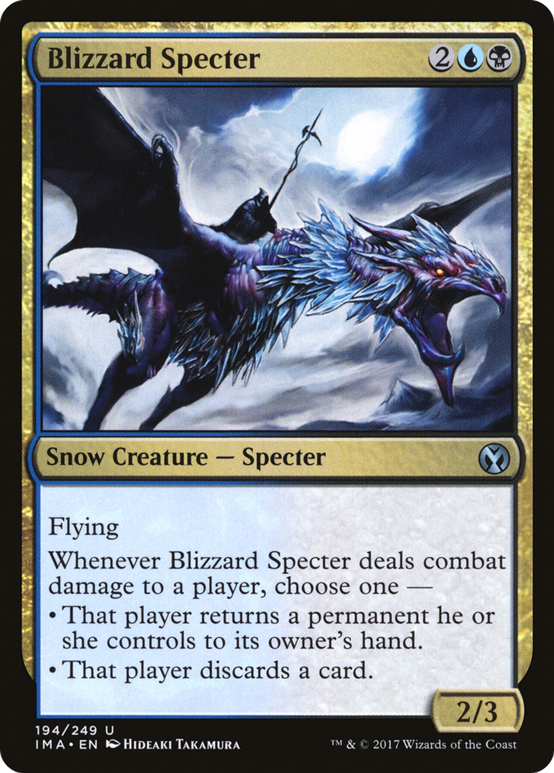 Blizzard Specter — Iconic Masters — Magic: The Gathering