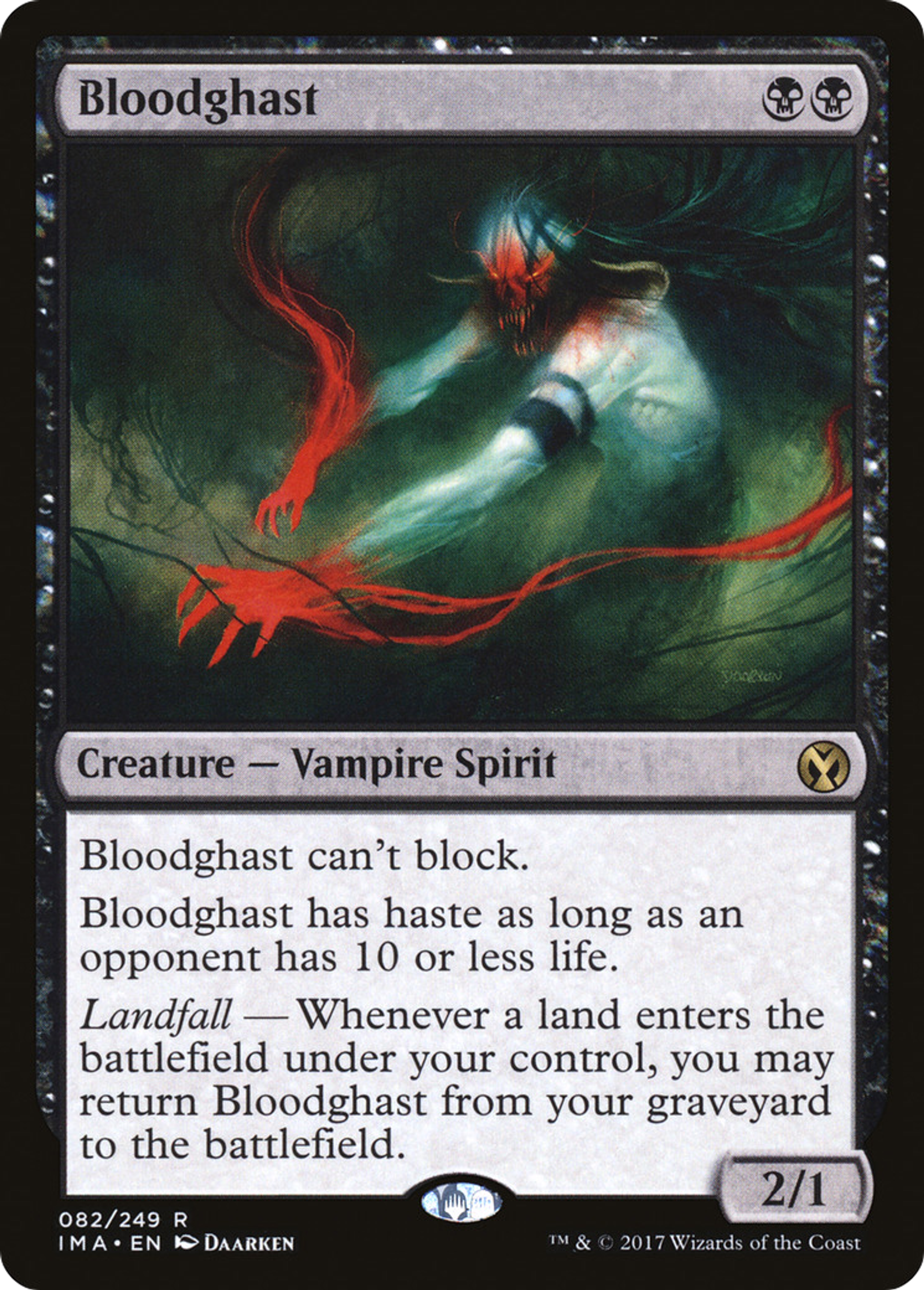 Bloodghast — Iconic Masters — Magic: The Gathering