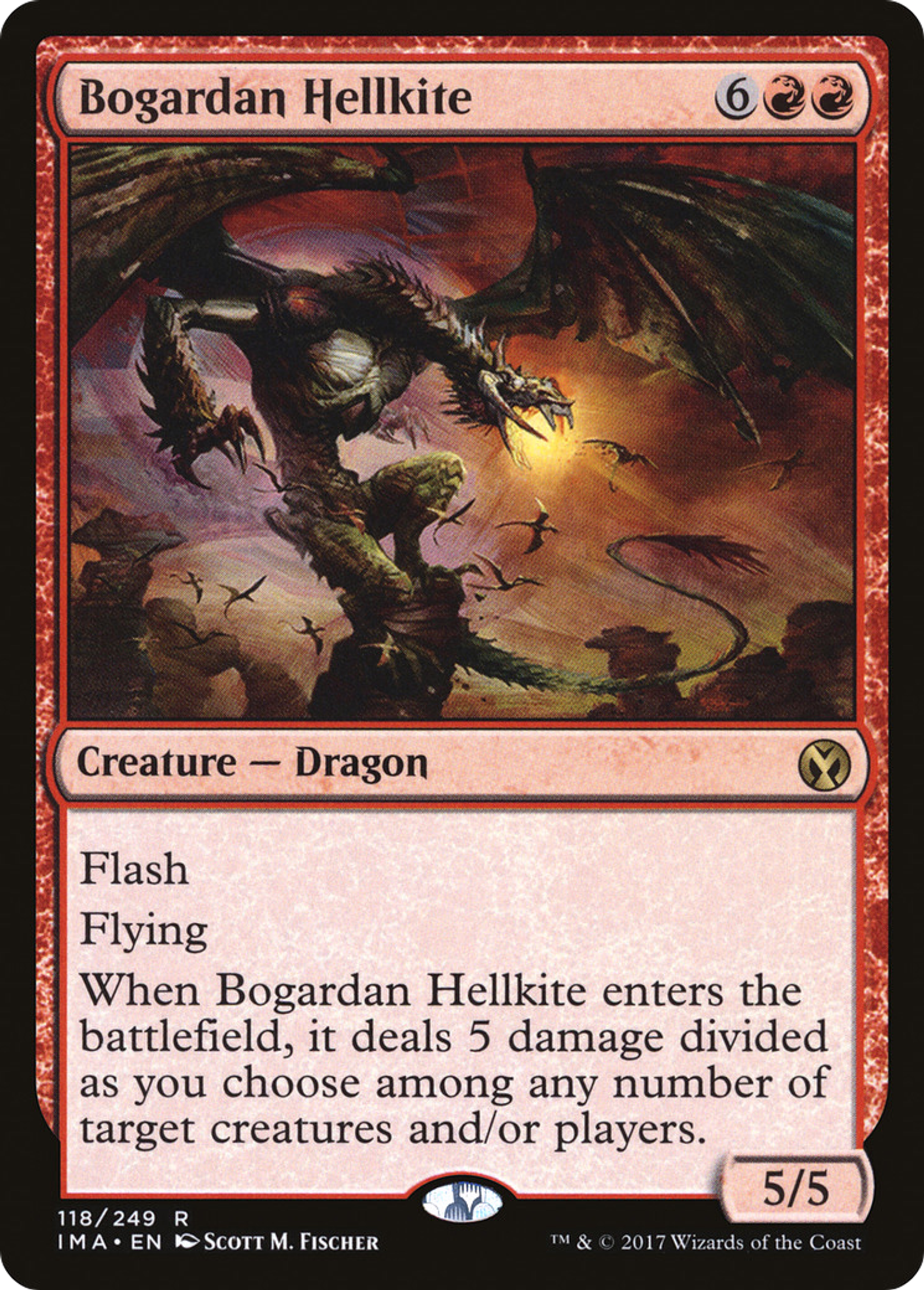 Bogardan Hellkite — Iconic Masters — Magic: The Gathering