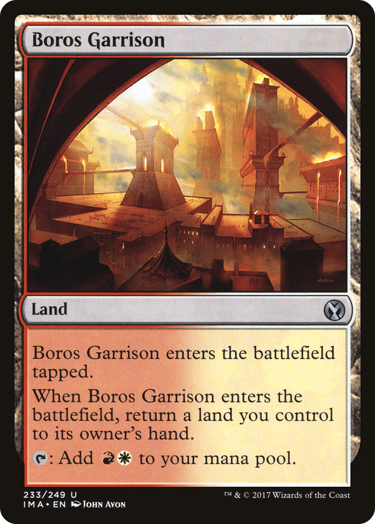 Boros Garrison — Iconic Masters — Magic: The Gathering