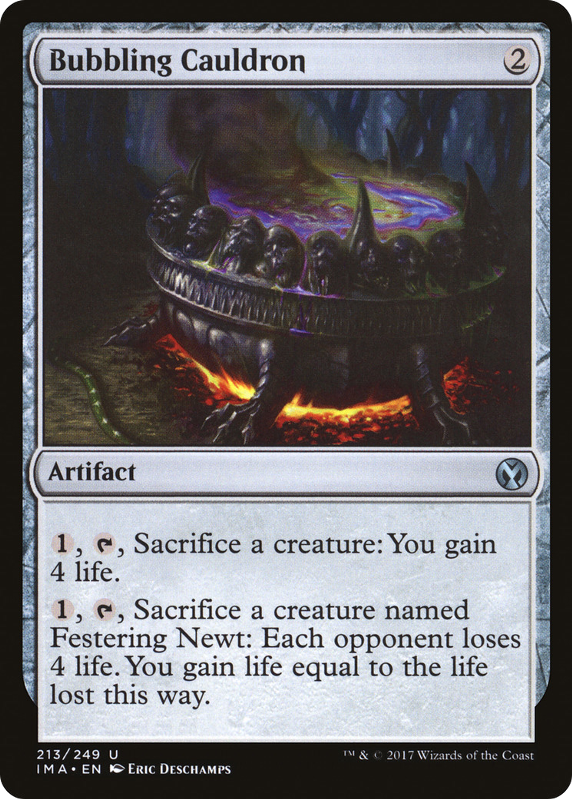Bubbling Cauldron — Iconic Masters — Magic: The Gathering