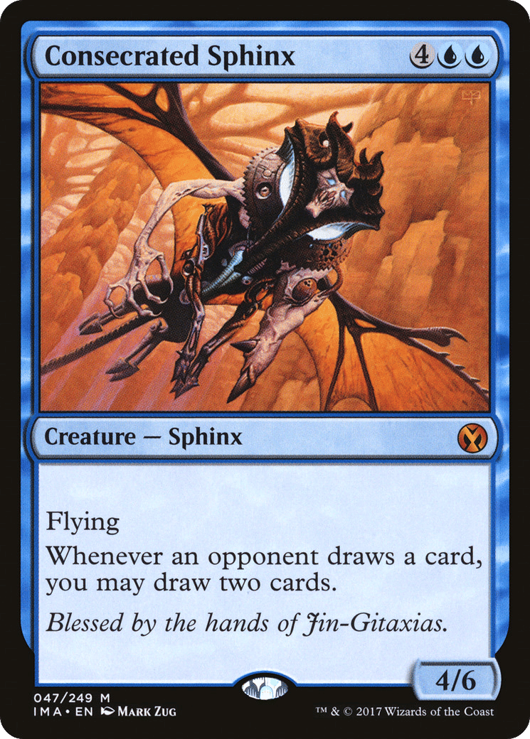 Consecrated Sphinx — Iconic Masters — Magic: The Gathering