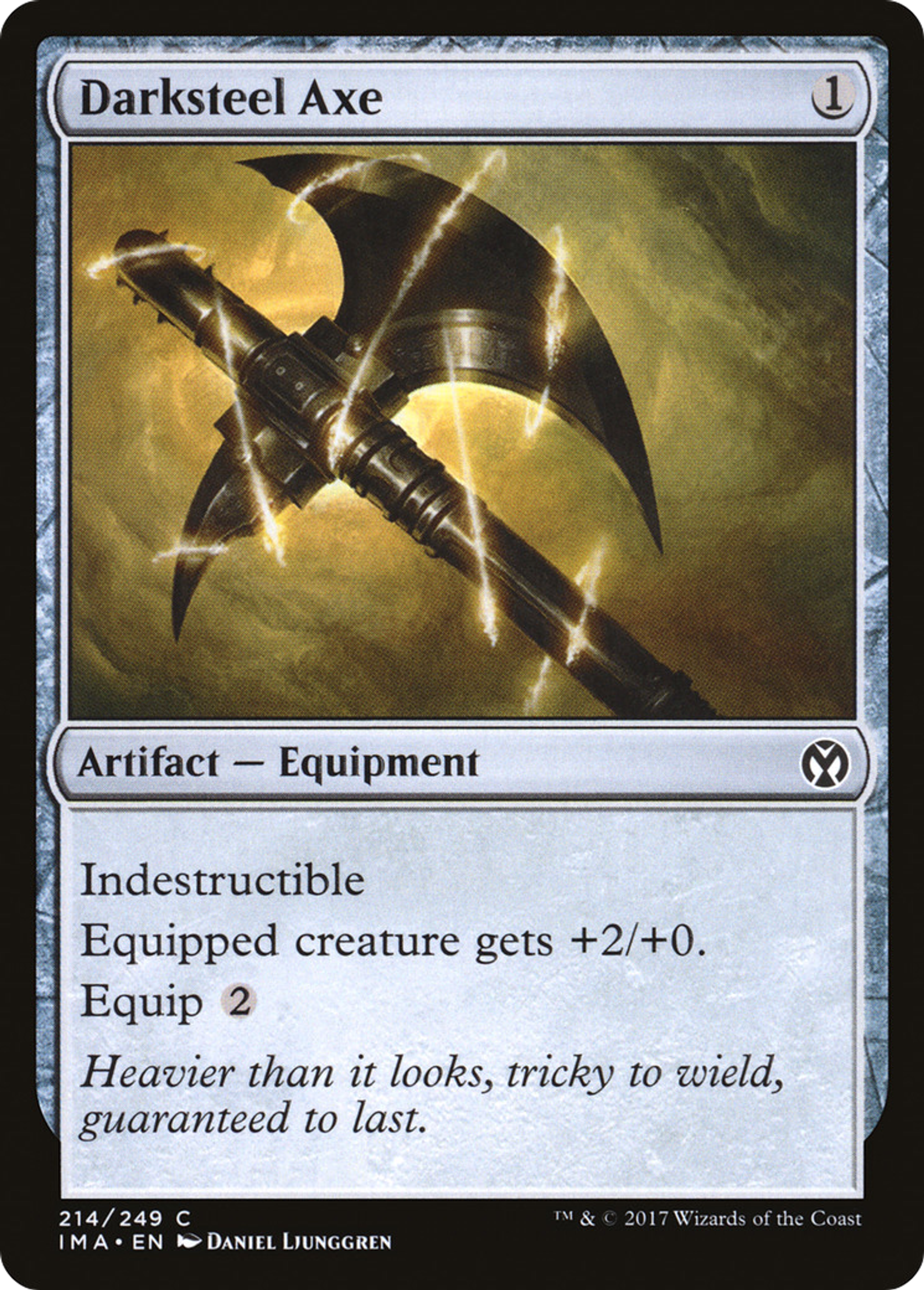 Darksteel Axe — Iconic Masters — Magic: The Gathering