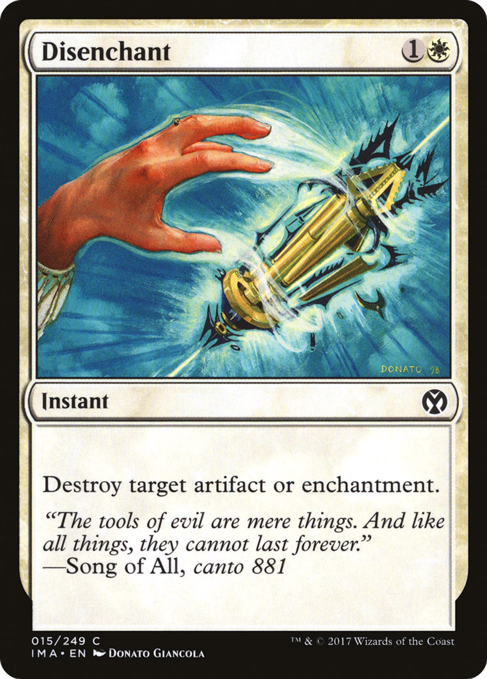 Disenchant — Iconic Masters — Magic: The Gathering