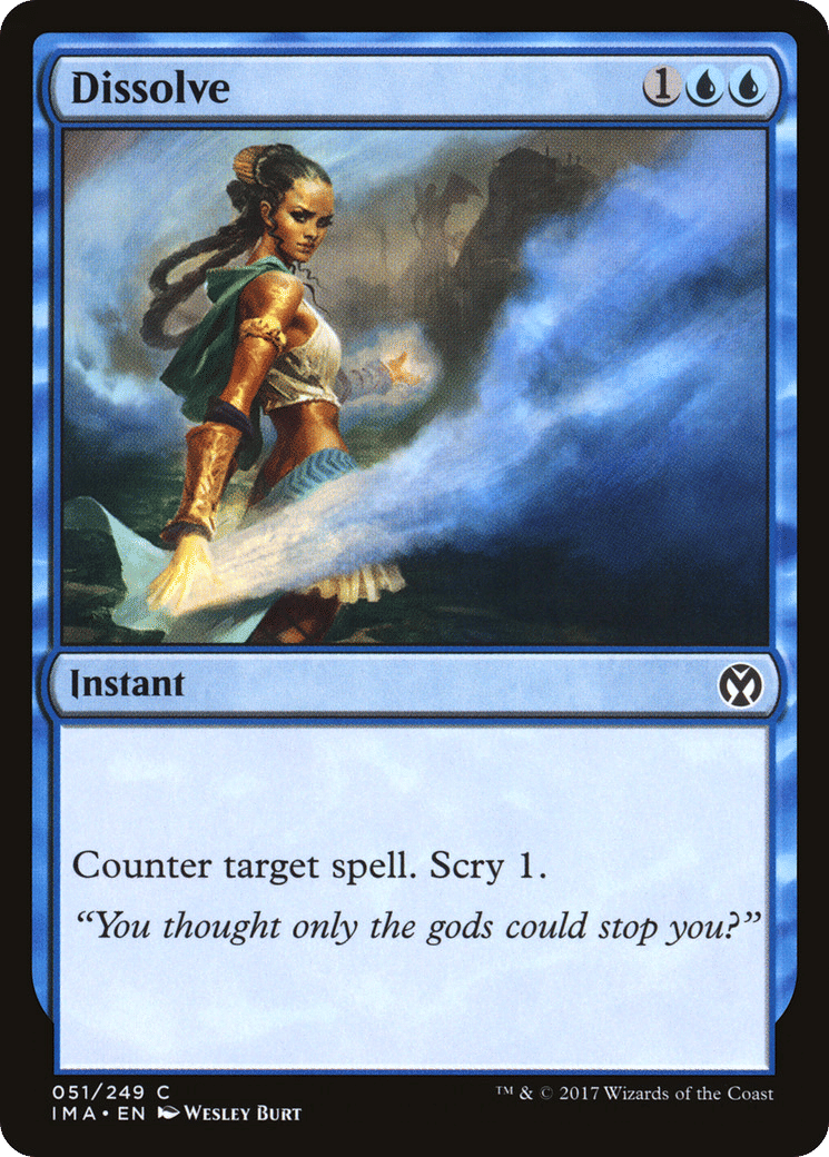 Dissolve — Iconic Masters — Magic: The Gathering