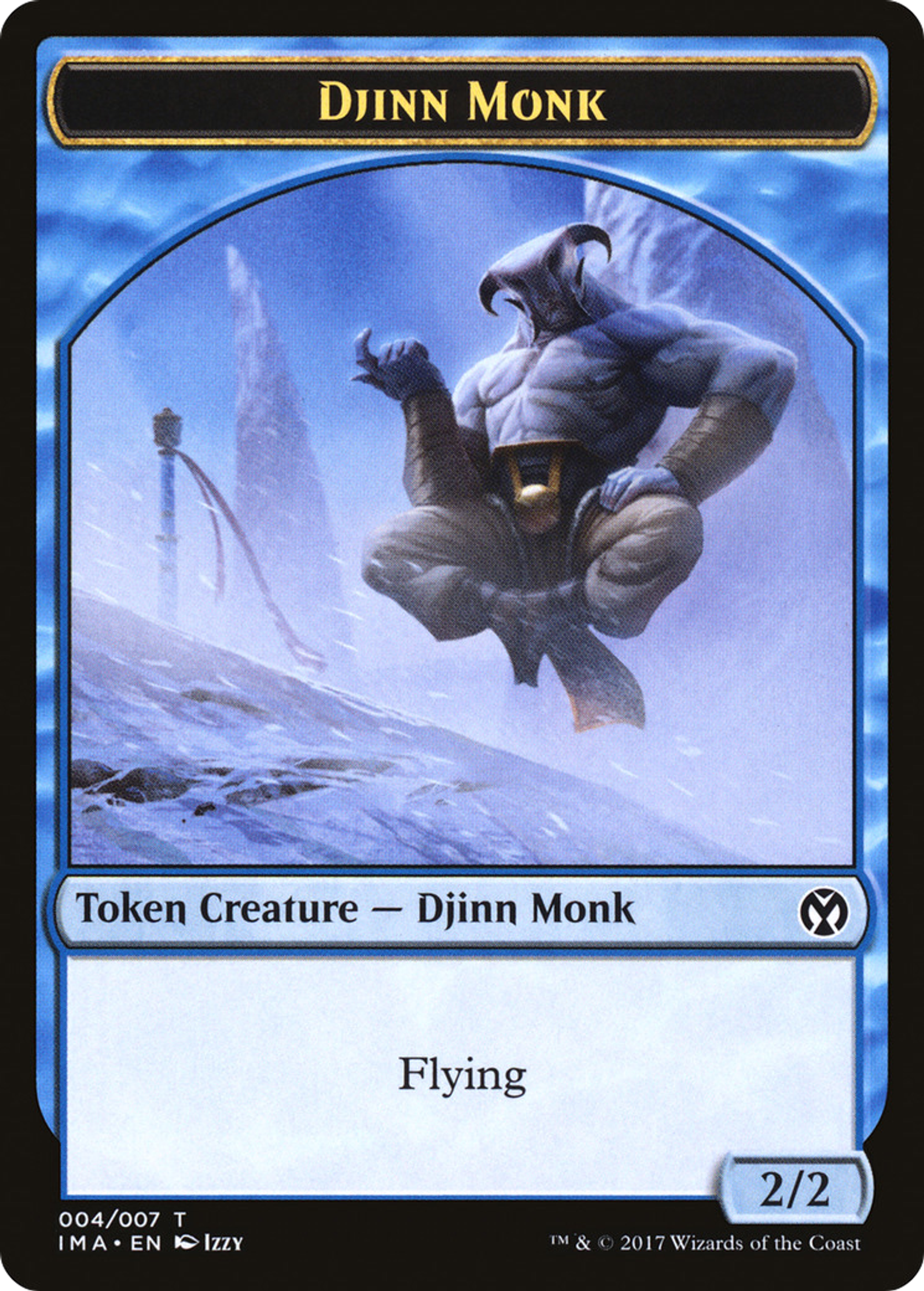 Djinn Monk — Iconic Masters — Magic: The Gathering