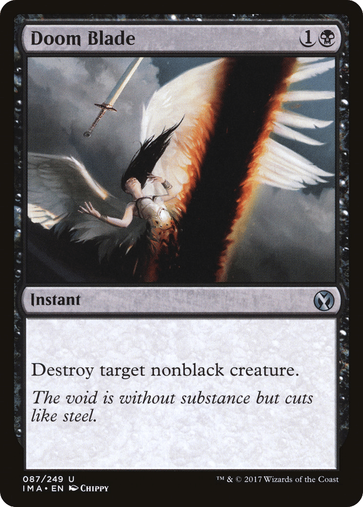 Doom Blade — Iconic Masters — Magic: The Gathering