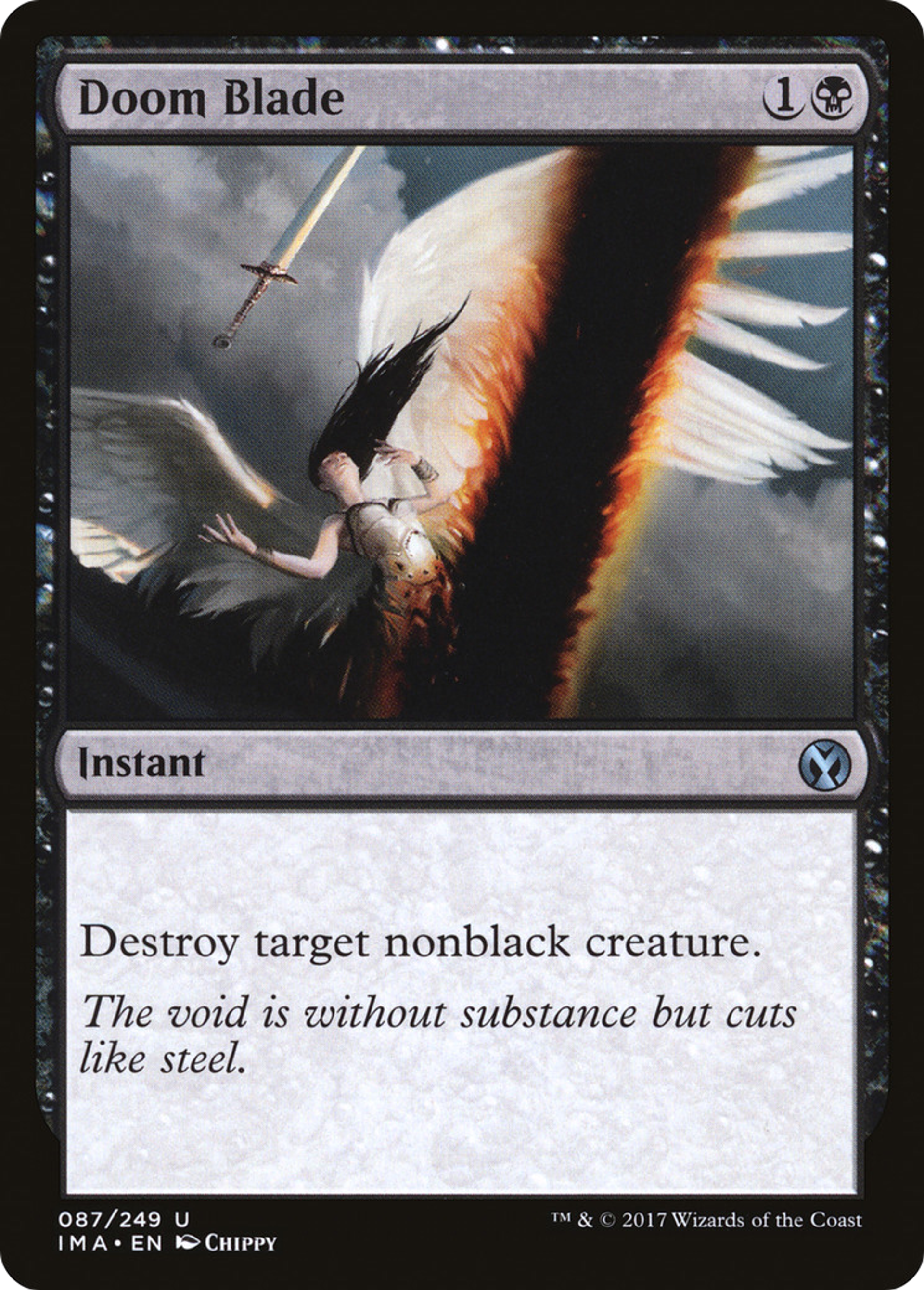 Doom Blade — Iconic Masters — Magic: The Gathering
