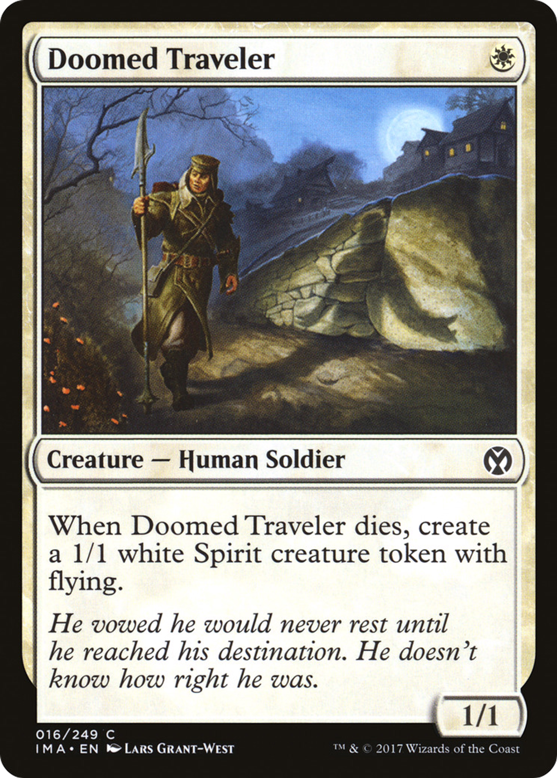 Voyageur damné — Iconic Masters — Magic: The Gathering
