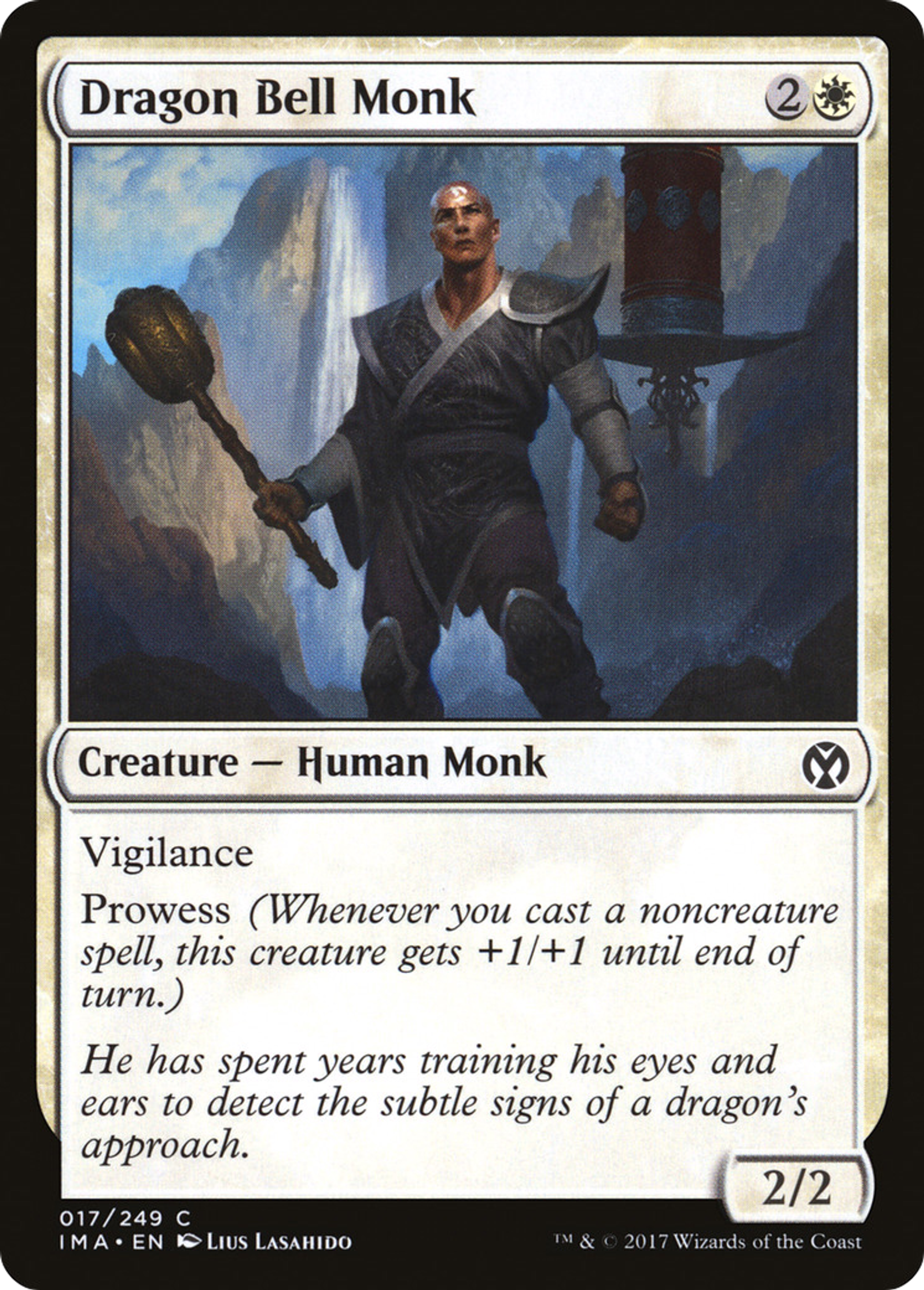 Dragon Bell Monk — Iconic Masters — Magic: The Gathering