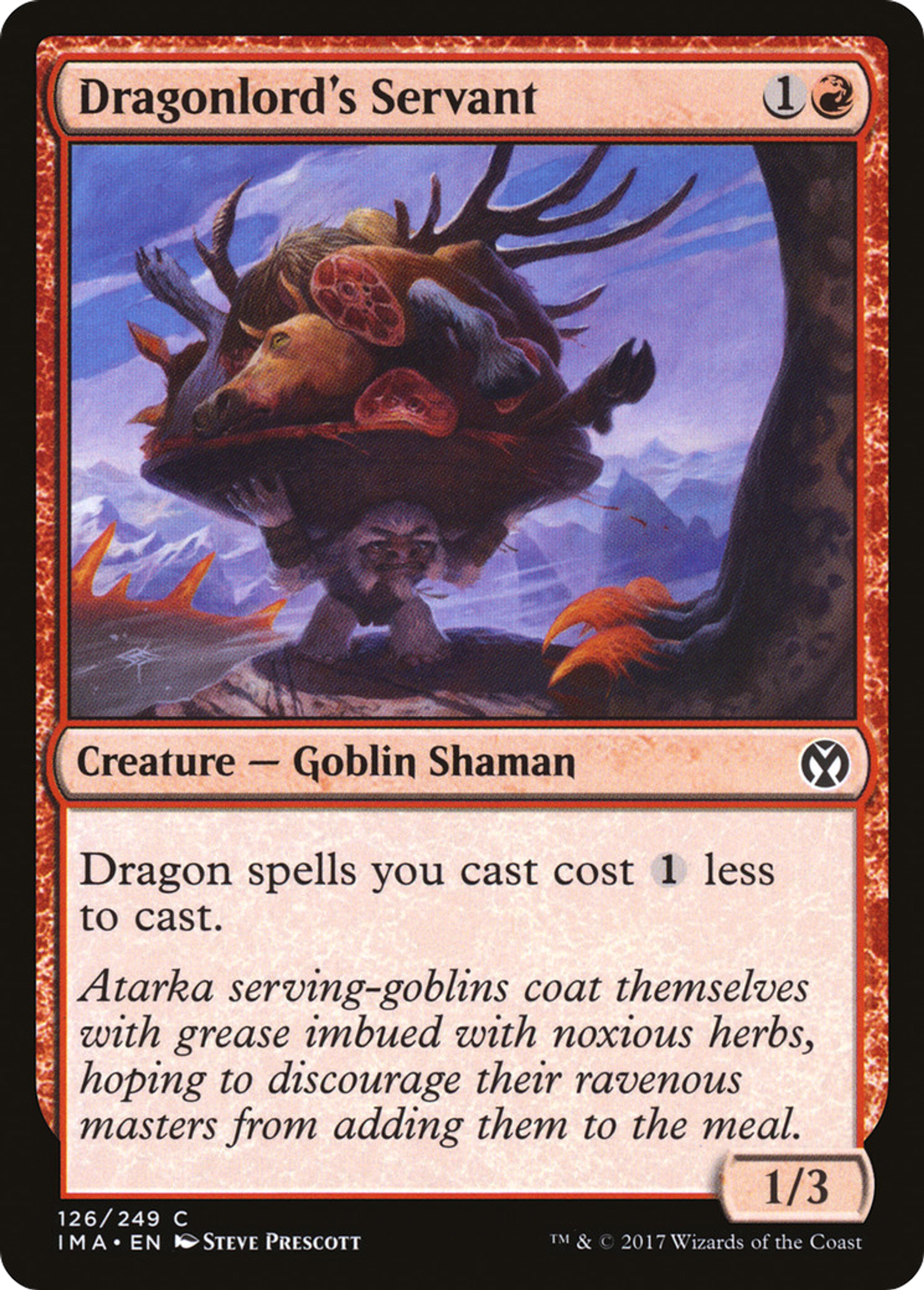 Dragonlord's Servant — Iconic Masters — Magic: The Gathering