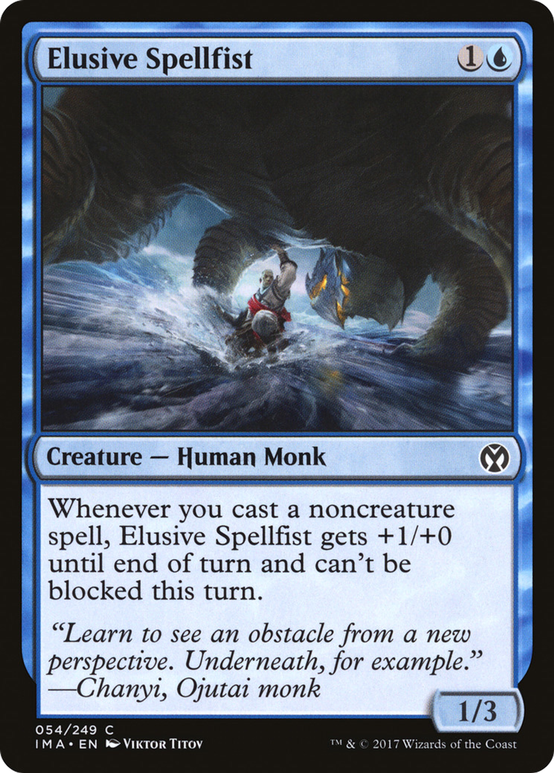 Elusive Spellfist — Iconic Masters — Magic: The Gathering