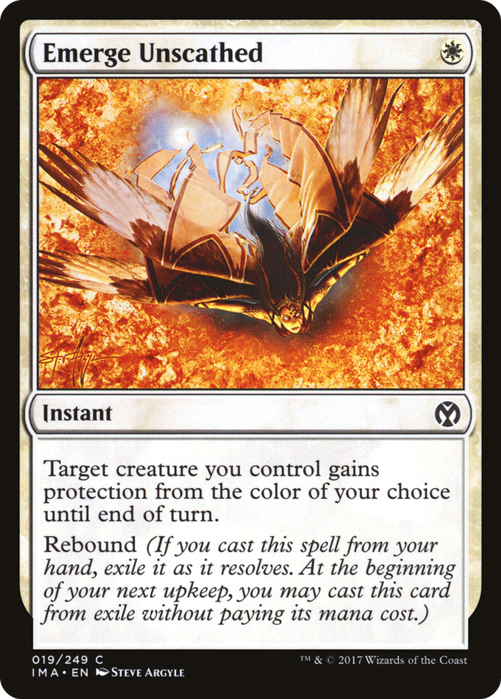 Emerge Unscathed — Iconic Masters — Magic: The Gathering