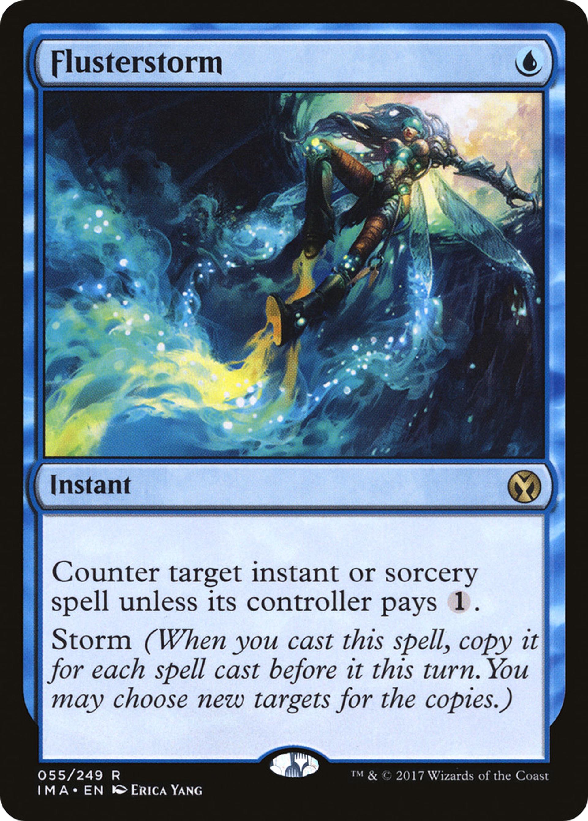 Déluge irrité — Iconic Masters — Magic: The Gathering