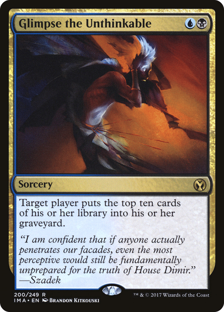 Glimpse the Unthinkable — Iconic Masters — Magic: The Gathering