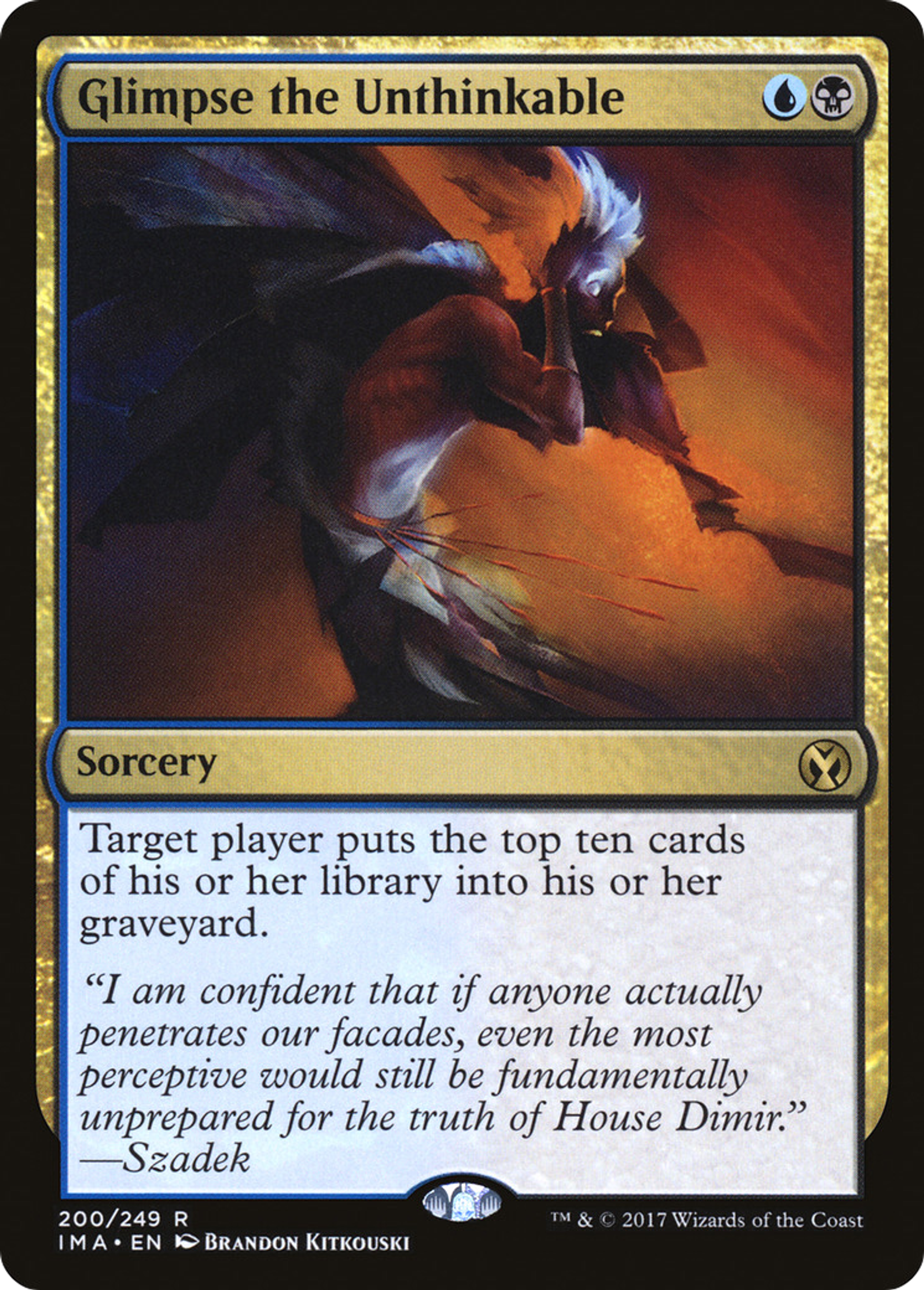 Glimpse the Unthinkable — Iconic Masters — Magic: The Gathering