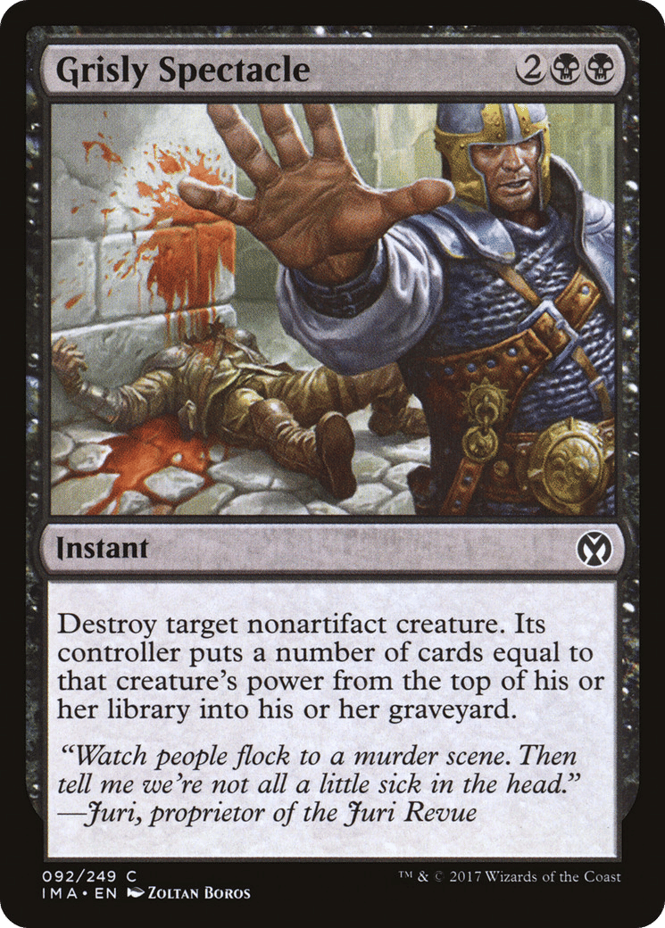 Grisly Spectacle — Iconic Masters — Magic: The Gathering