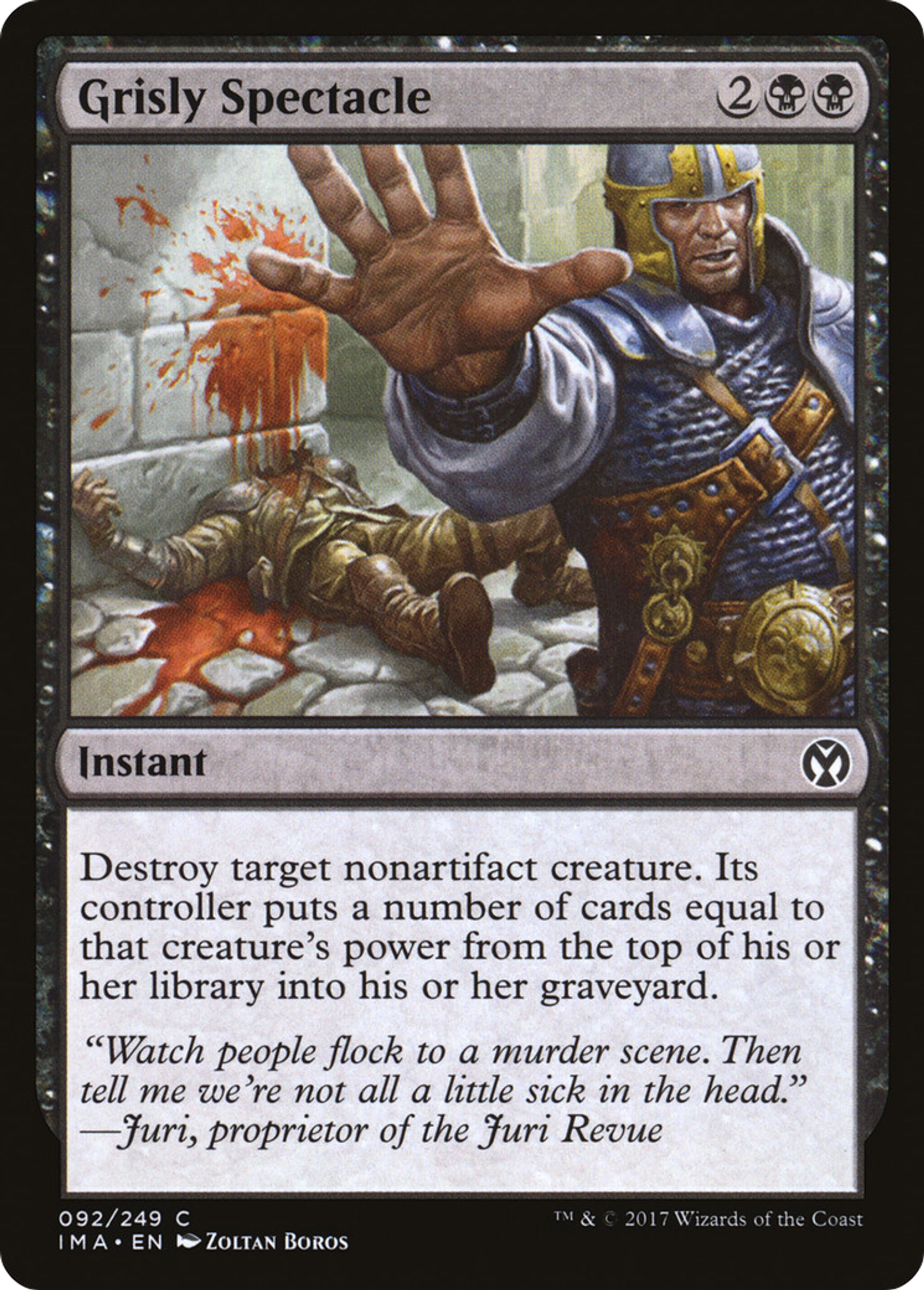Grisly Spectacle — Iconic Masters — Magic: The Gathering