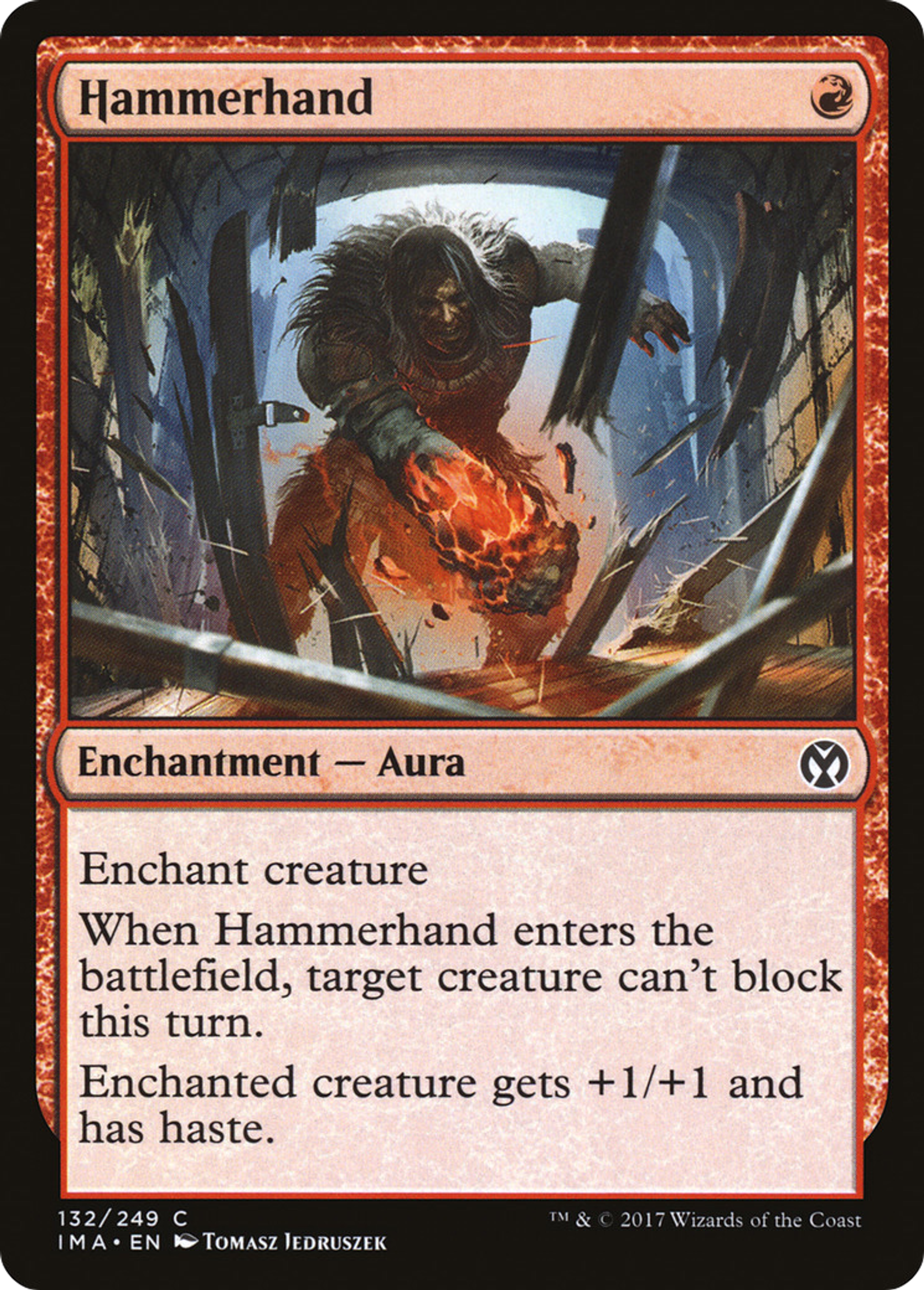 Hammerhand — Iconic Masters — Magic: The Gathering