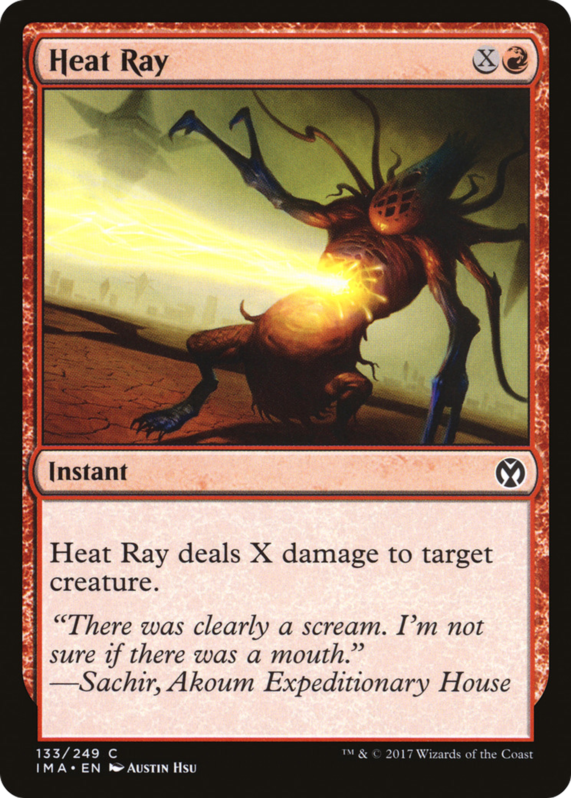 Rayon de chaleur — Iconic Masters — Magic: The Gathering