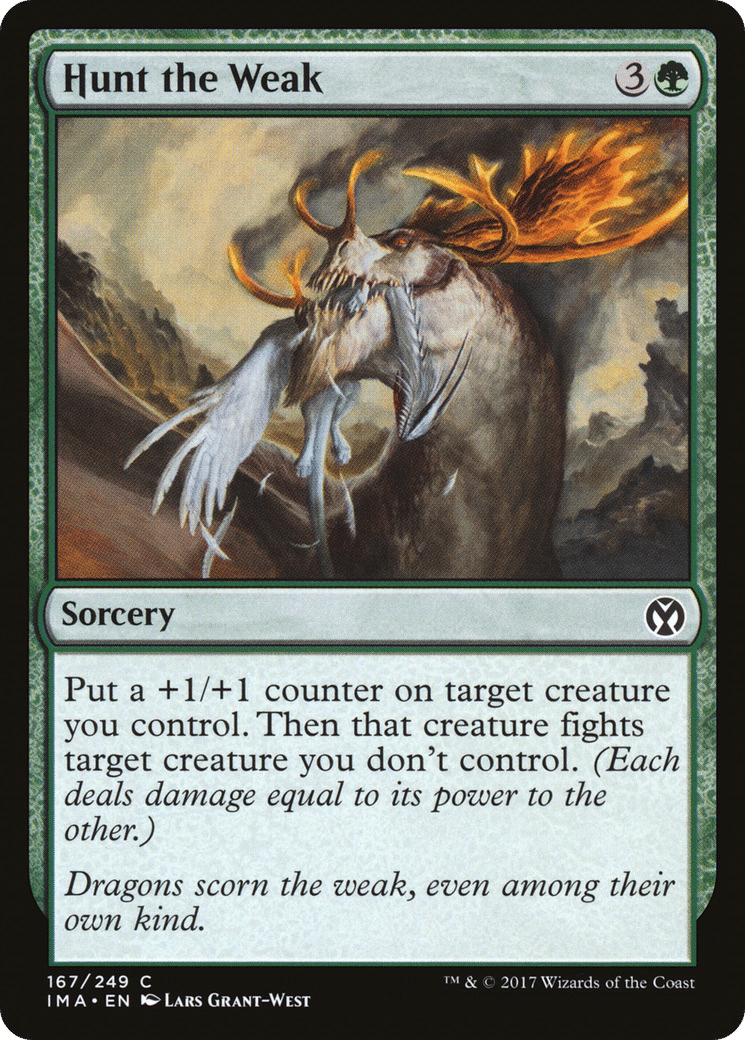 Hunt the Weak — Iconic Masters — Magic: The Gathering