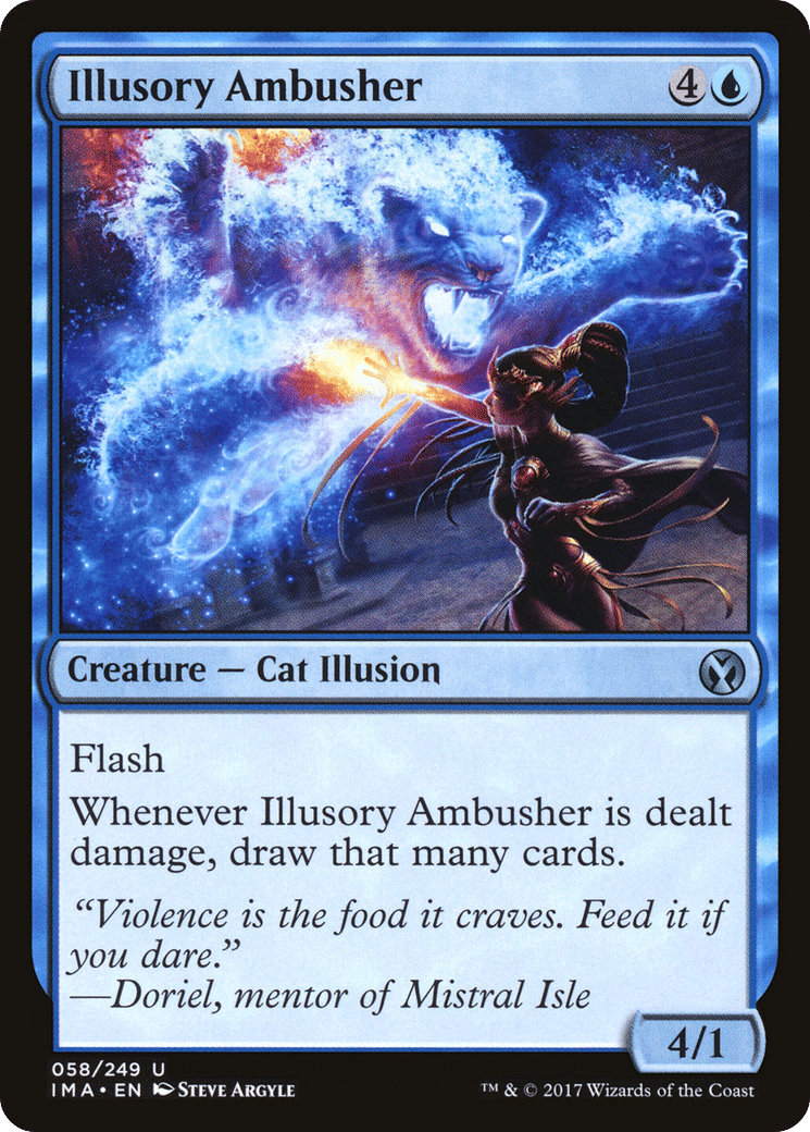 Illusory Ambusher — Iconic Masters — Magic: The Gathering