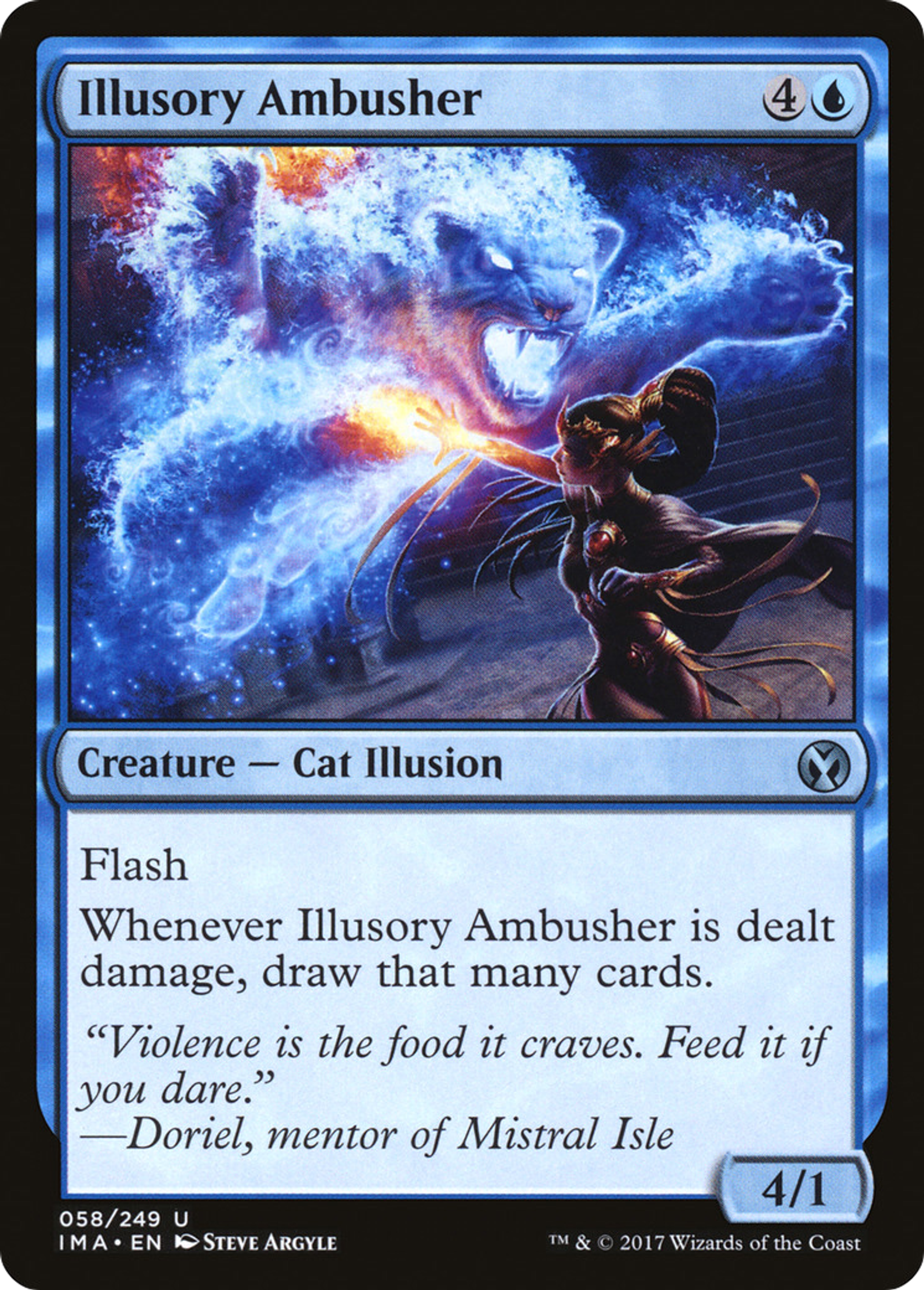 Illusory Ambusher — Iconic Masters — Magic: The Gathering