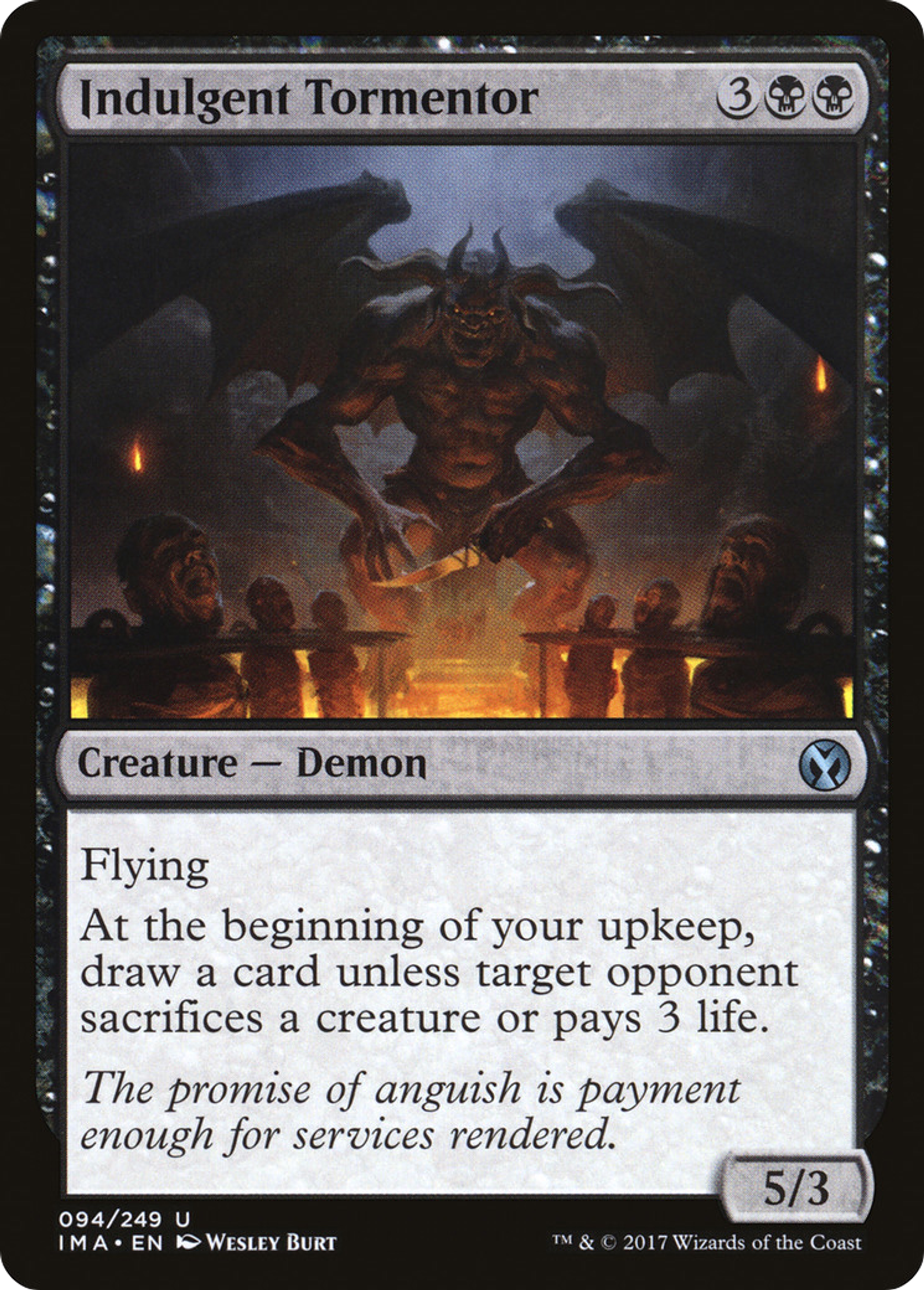 Indulgent Tormentor — Iconic Masters — Magic: The Gathering