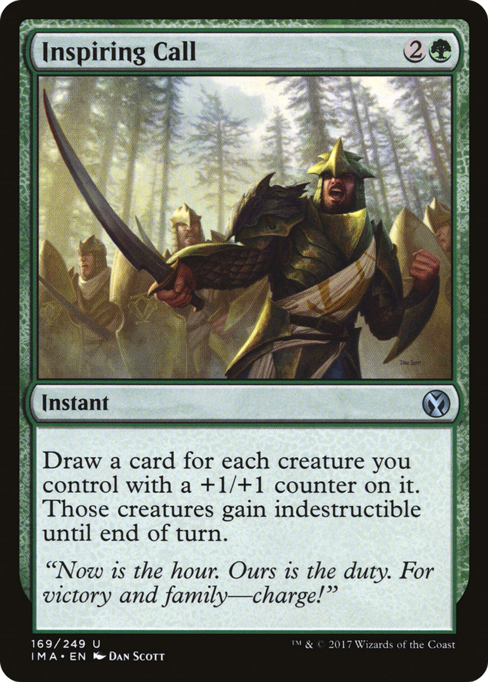 Inspiring Call — Iconic Masters — Magic: The Gathering