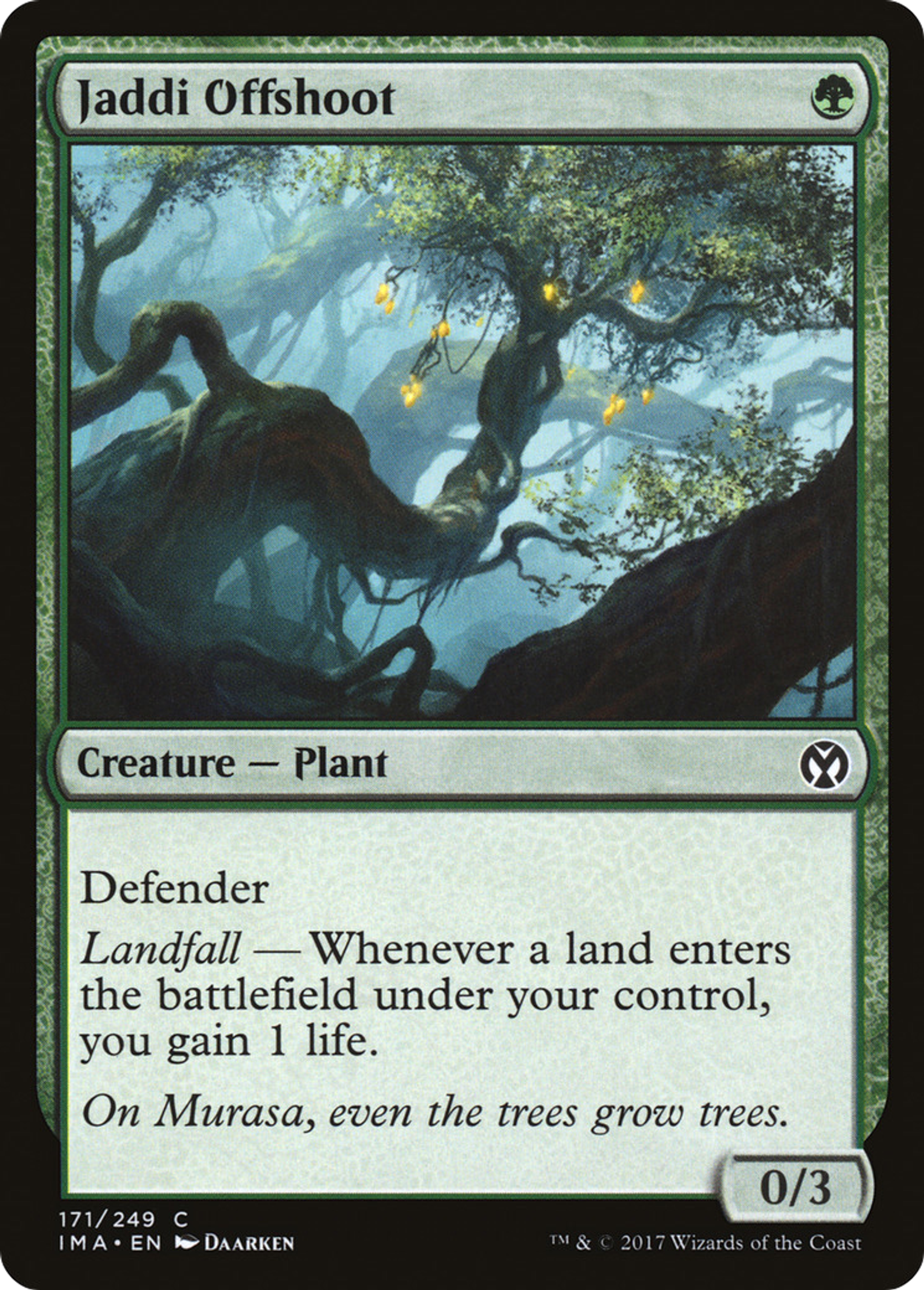 Jaddi Offshoot — Iconic Masters — Magic: The Gathering