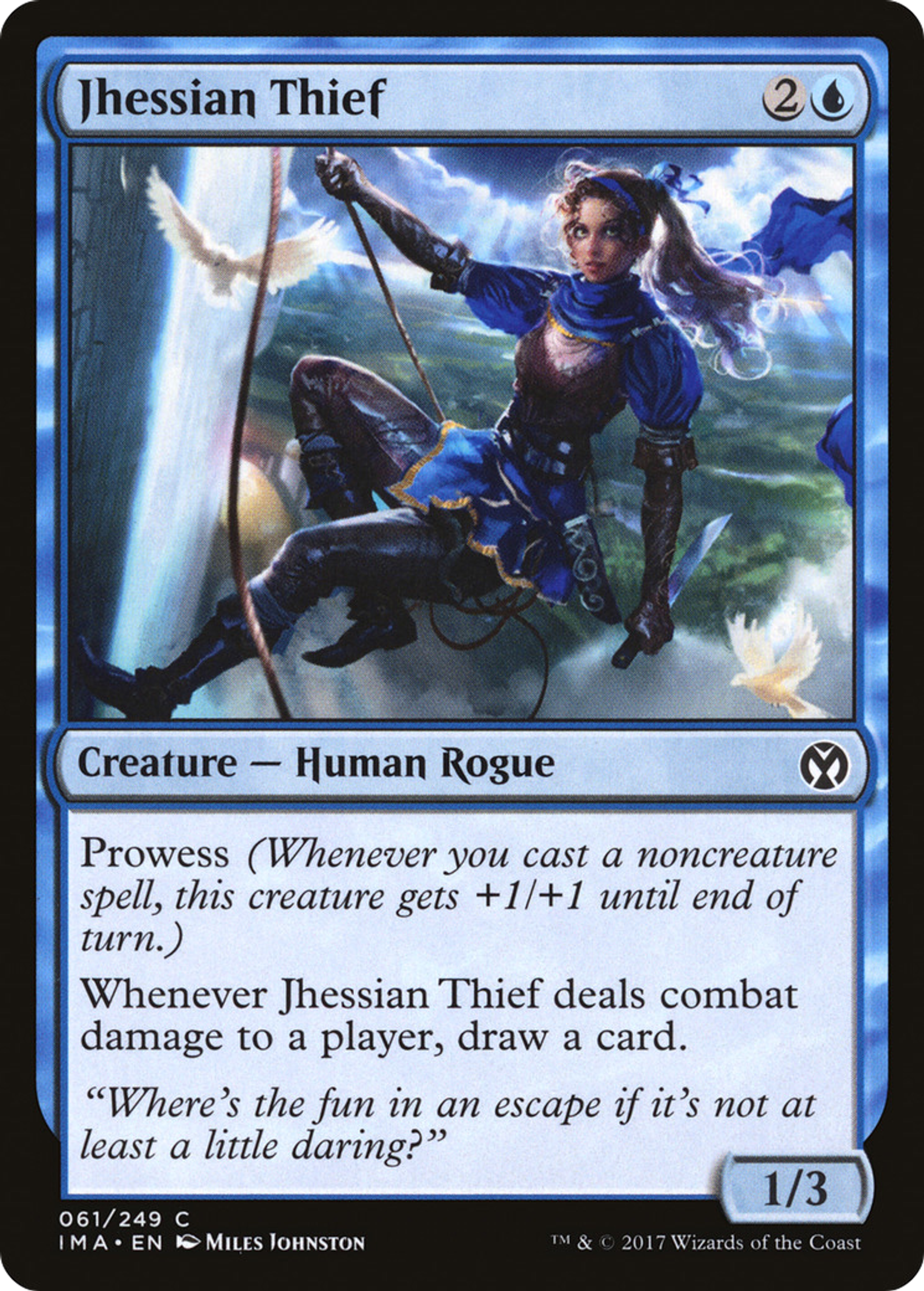 Jhessian Thief — Iconic Masters — Magic: The Gathering