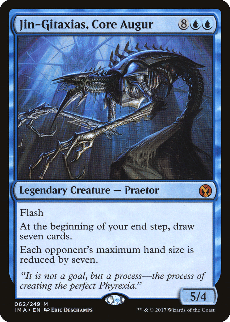Jin-Gitaxias, Core Augur — Iconic Masters — Magic: The Gathering
