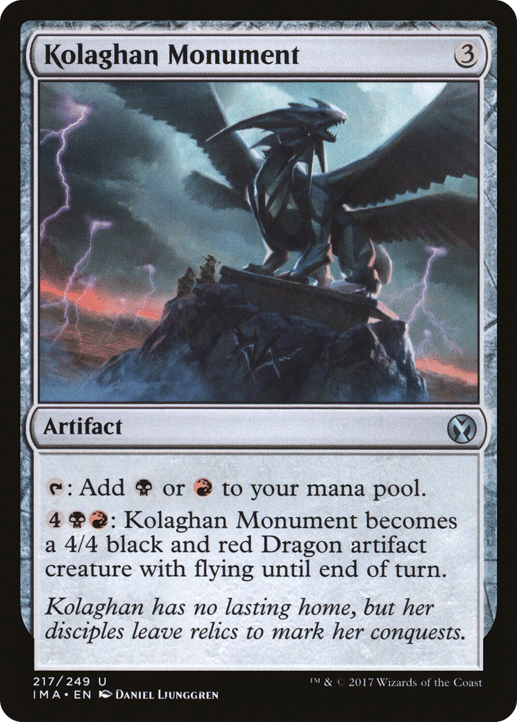 Kolaghan Monument — Iconic Masters — Magic: The Gathering