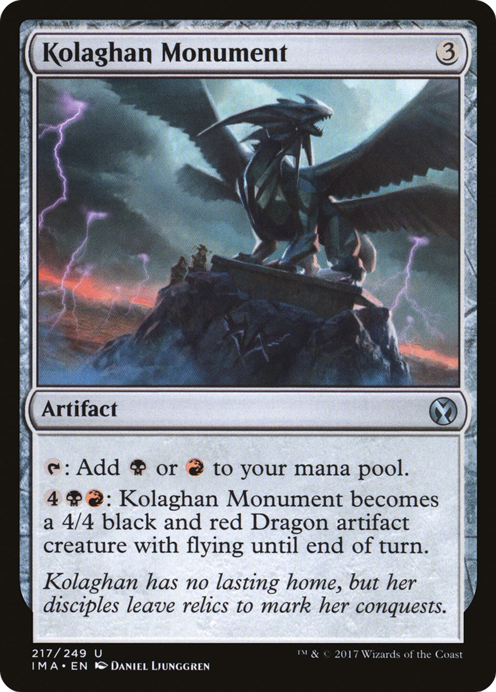 Kolaghan Monument — Iconic Masters — Magic: The Gathering