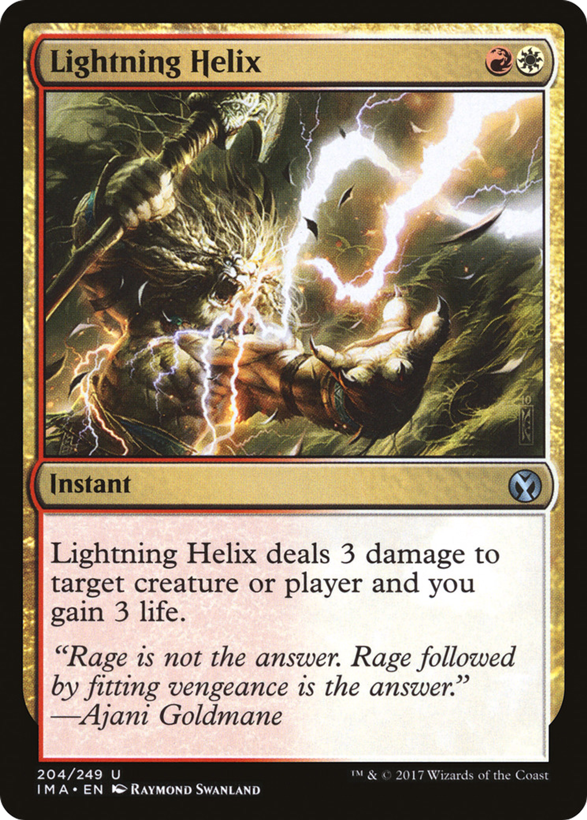 Lightning Helix — Iconic Masters — Magic: The Gathering