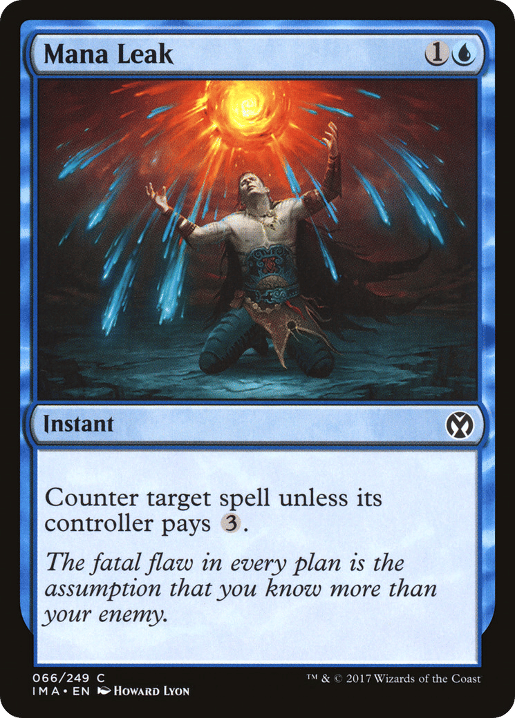 Mana Leak — Iconic Masters — Magic: The Gathering