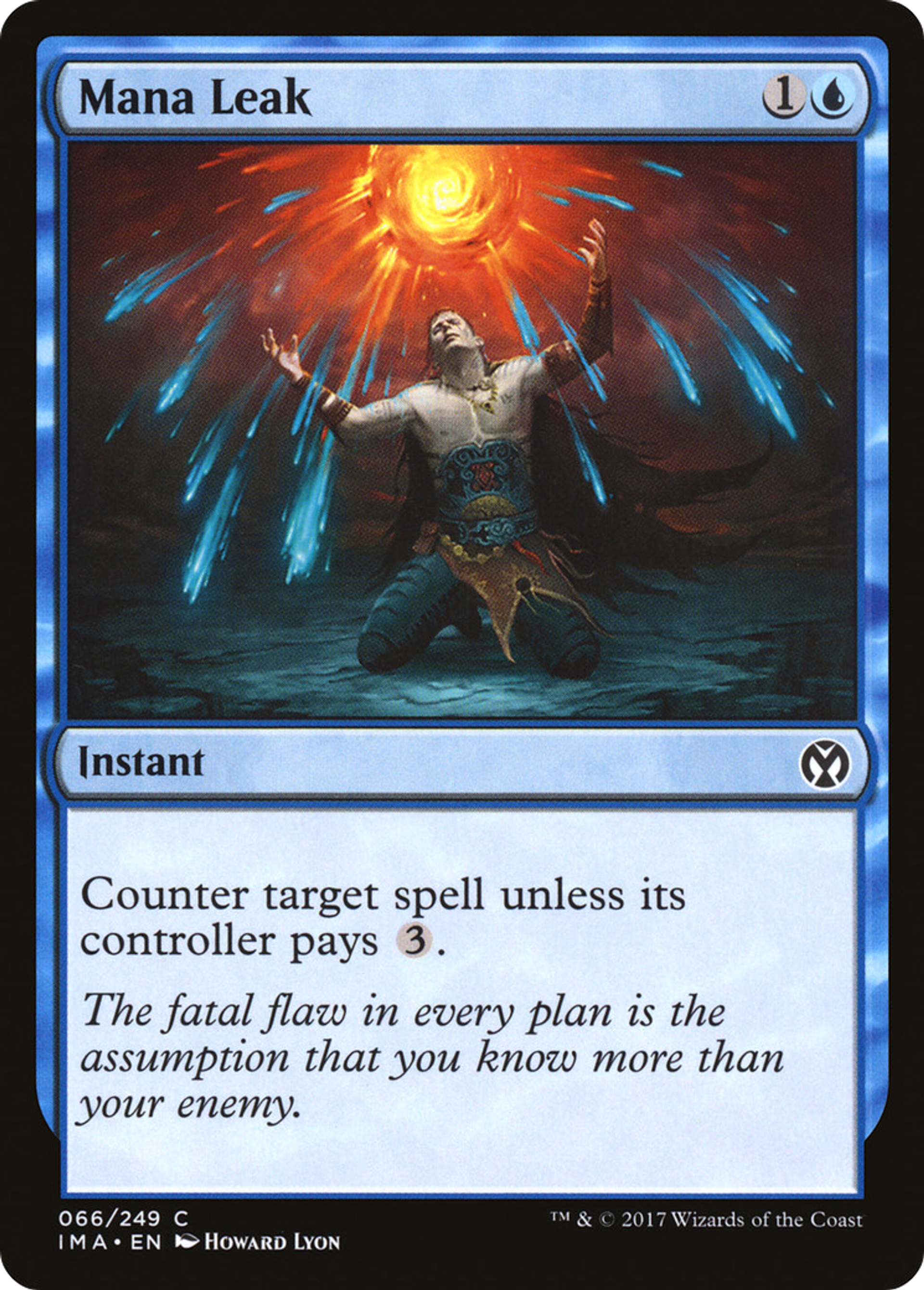 Mana Leak — Iconic Masters — Magic: The Gathering