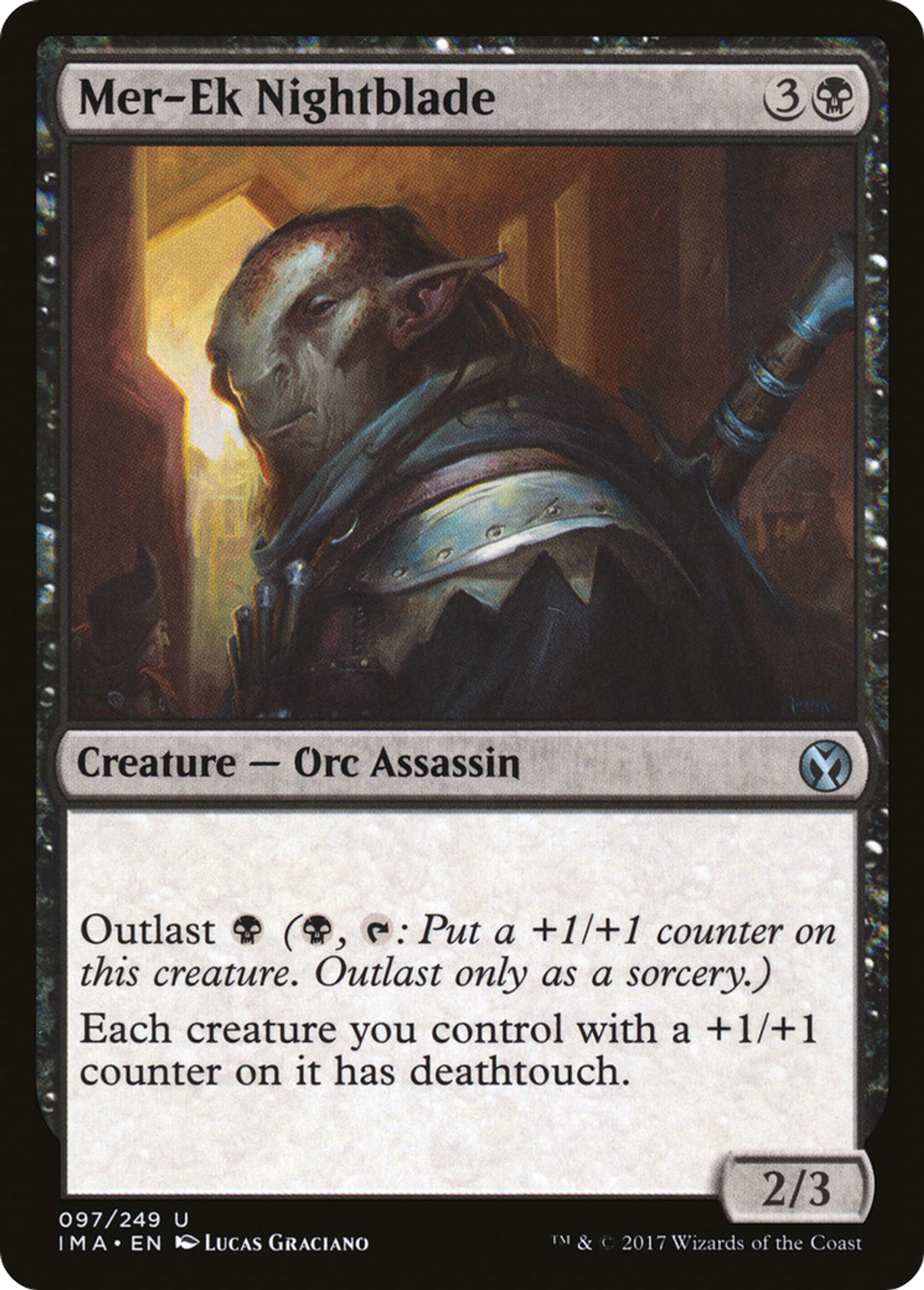 Mer-Ek Nightblade — Iconic Masters — Magic: The Gathering