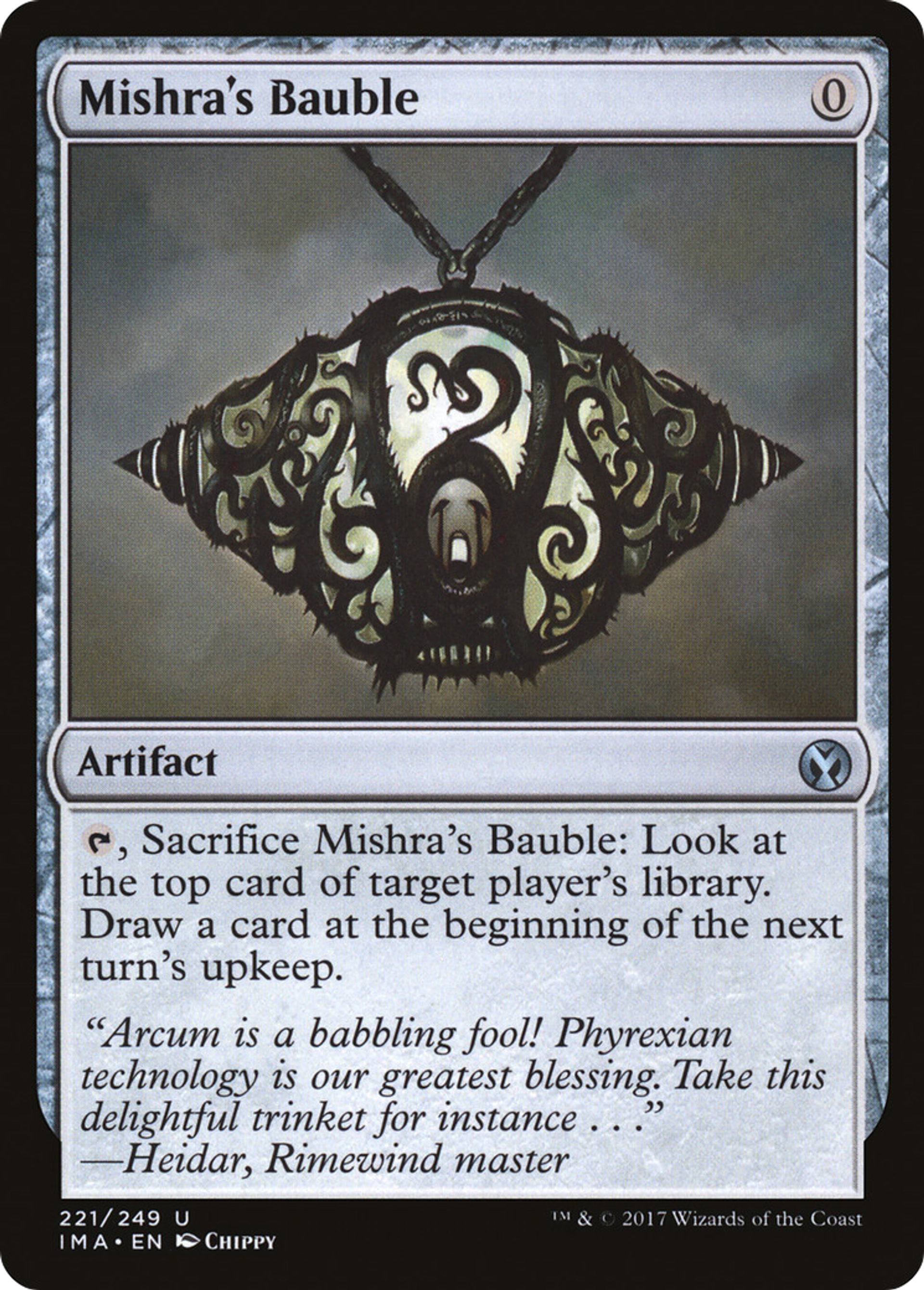 Mishra's Bauble — Iconic Masters — Magic: The Gathering