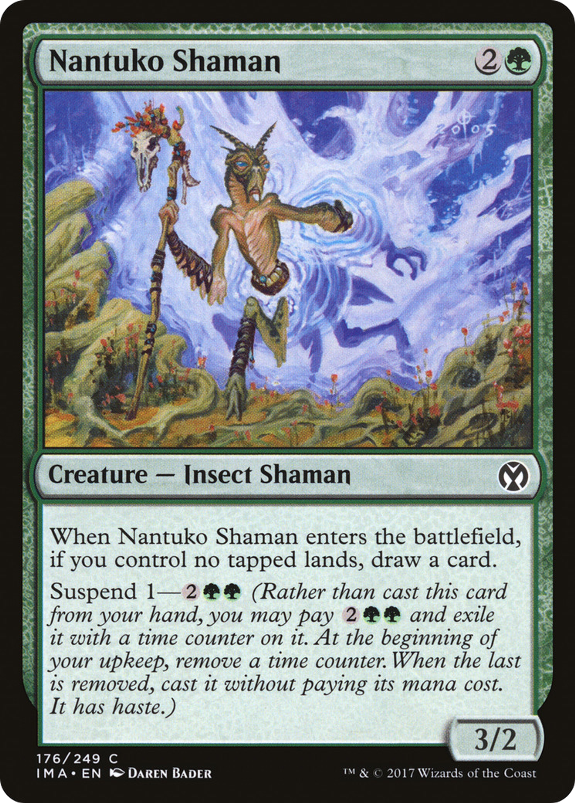 Nantuko Shaman — Iconic Masters — Magic: The Gathering