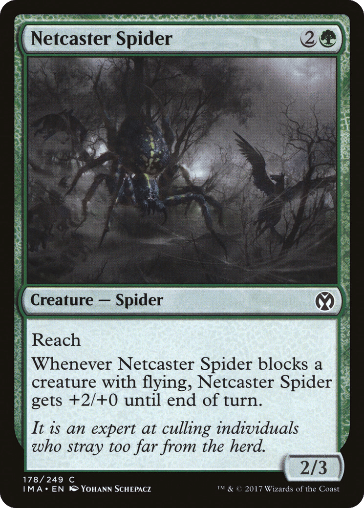 Netcaster Spider — Iconic Masters — Magic: The Gathering