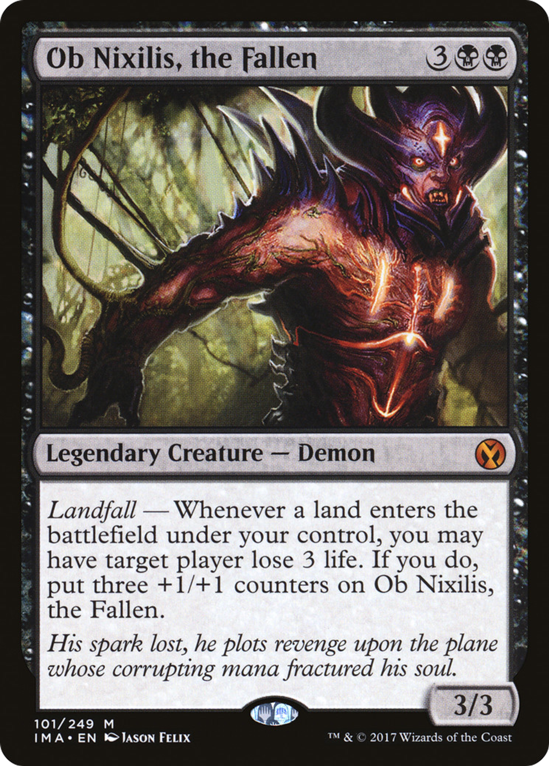 Ob Nixilis, the Fallen — Iconic Masters — Magic: The Gathering